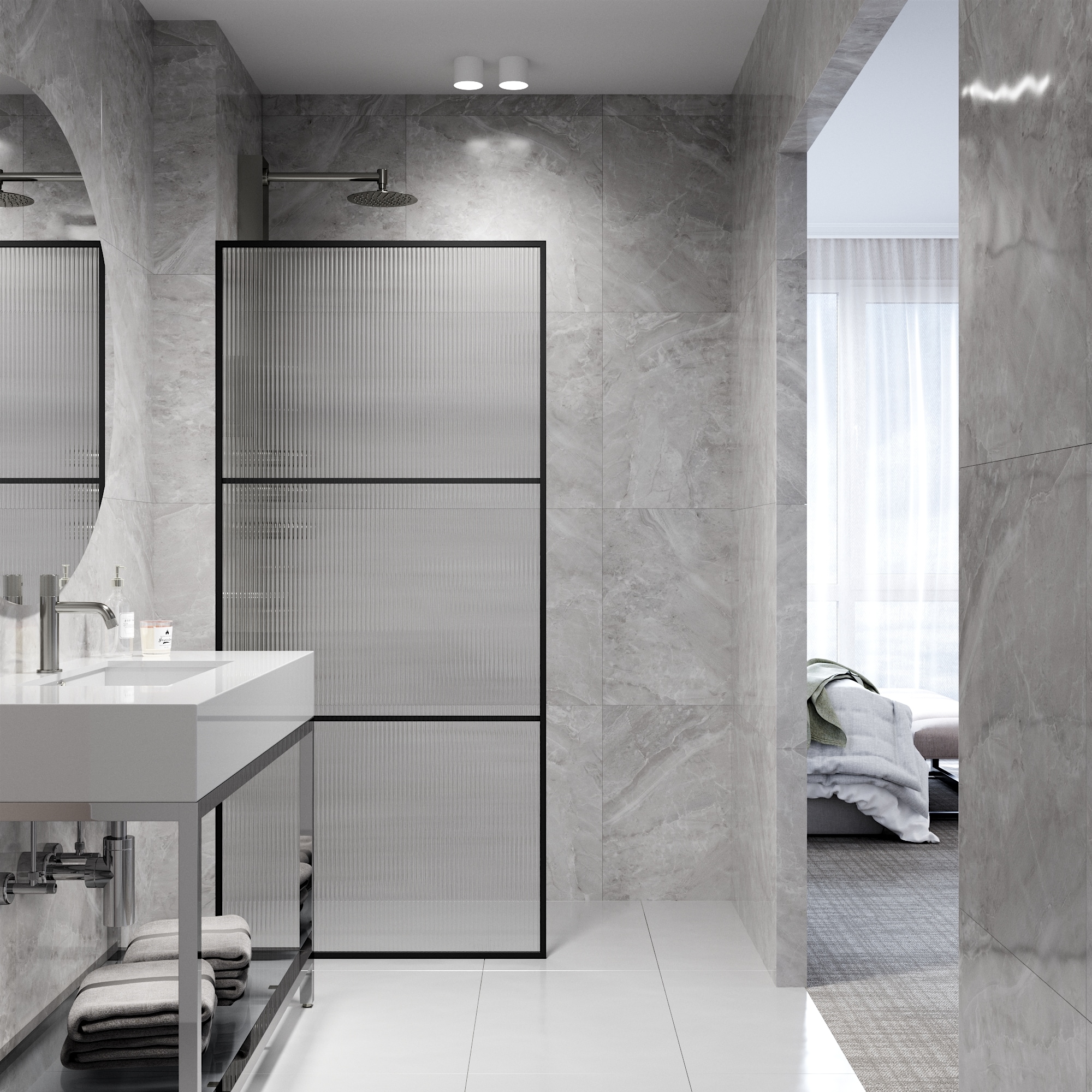 VIGO VG6090MBFL3474 Shower-Doors - View #7