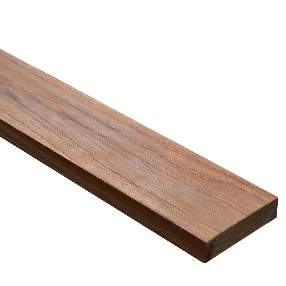 Sunrise Teak, 1 in. x 5 in. x 7 ft. Ultra Natural, Costa Rica Teak Lumber S4S