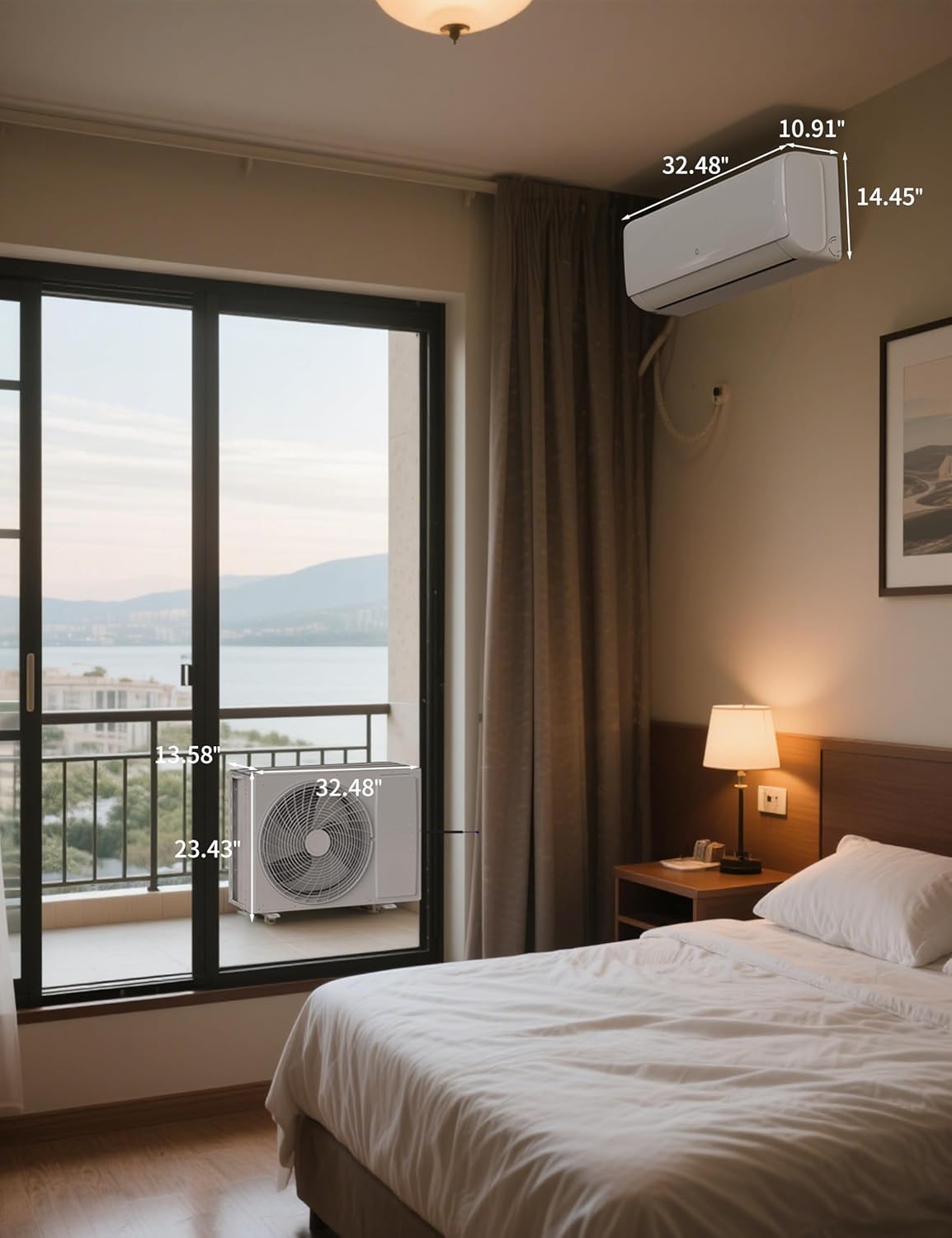 Qeetex LHF-AD-PHO-161FNPPO Wall-Air-Conditioners - View #2