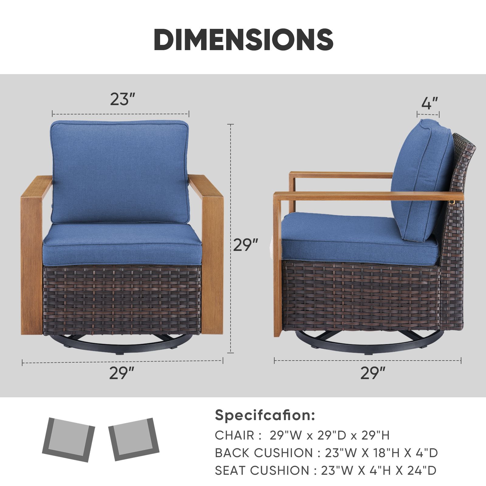  PA136-1 Patio-Chairs - View #8