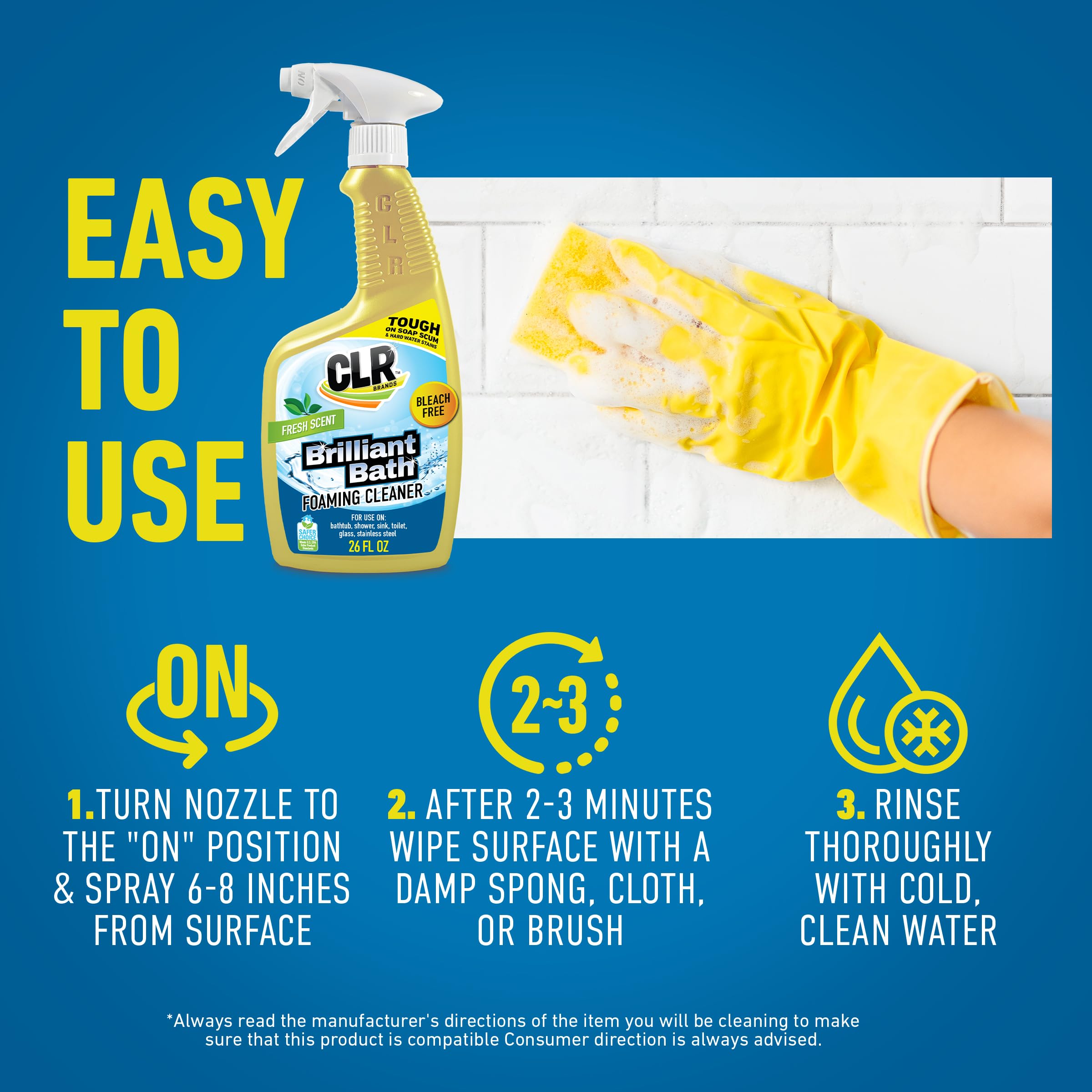 CLR DIB-R-649759QTY-4 Multipurpose-Bathroom-Cleaners - View #6