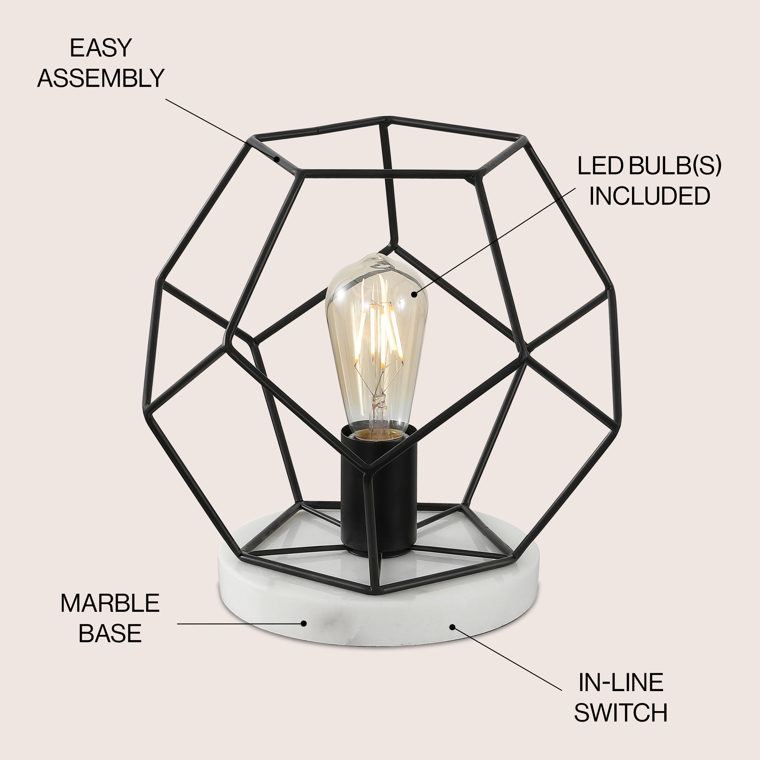 JONATHAN  Y JYL1047C Table-Lamps - View #3