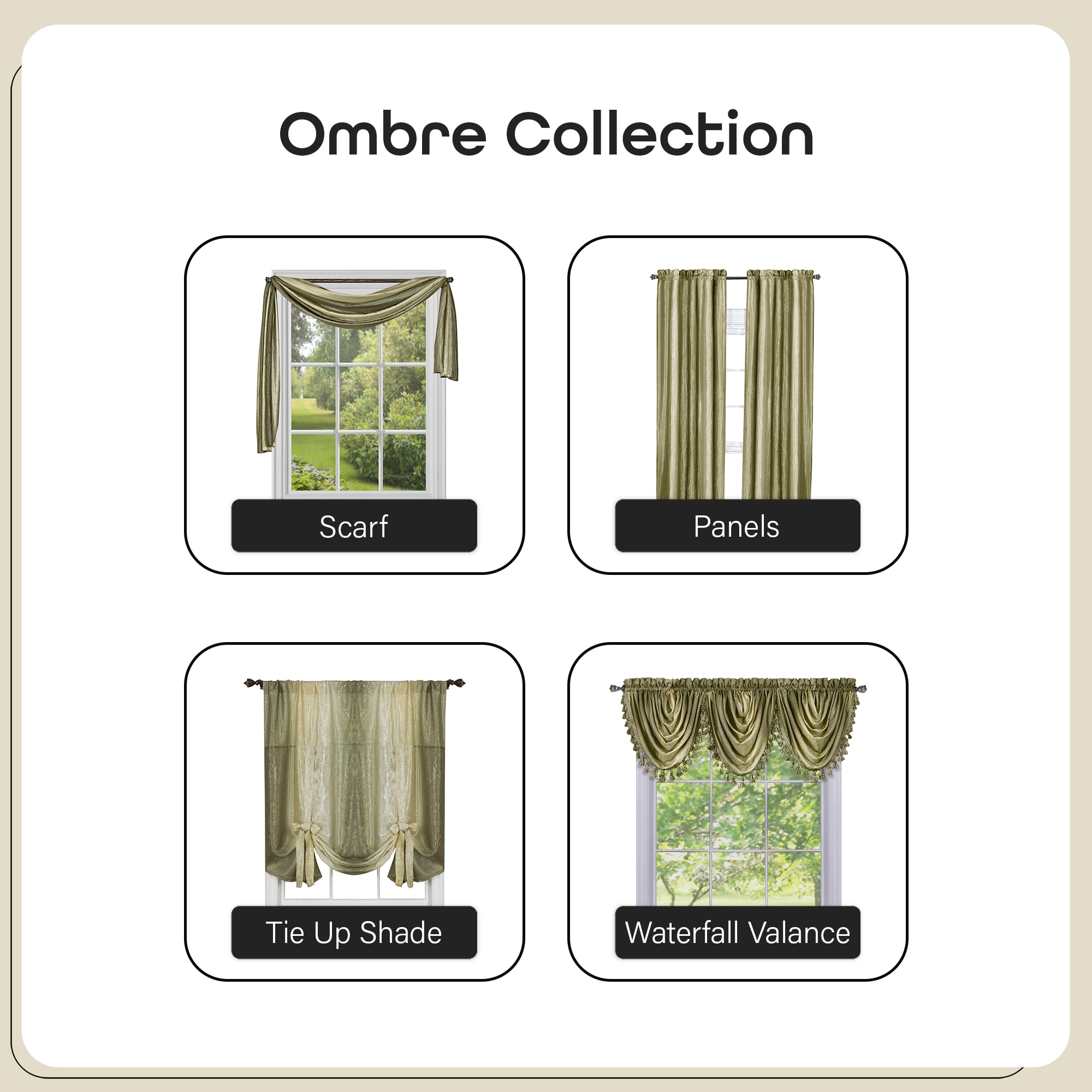 Achim OMWFVLSG06 valances - View #7