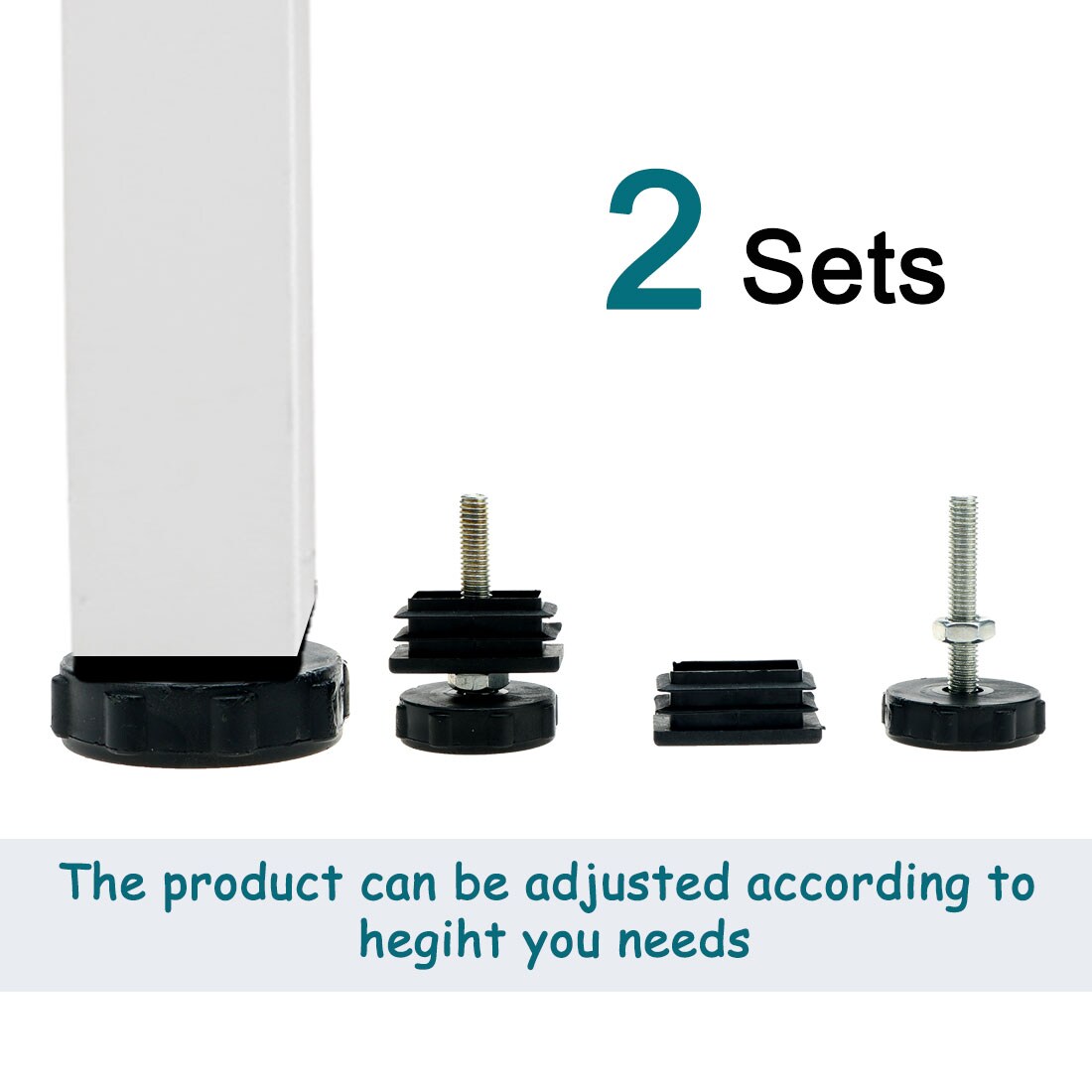Unique Bargains S26020200UX0374 Table-Leg-Hardware - View #7