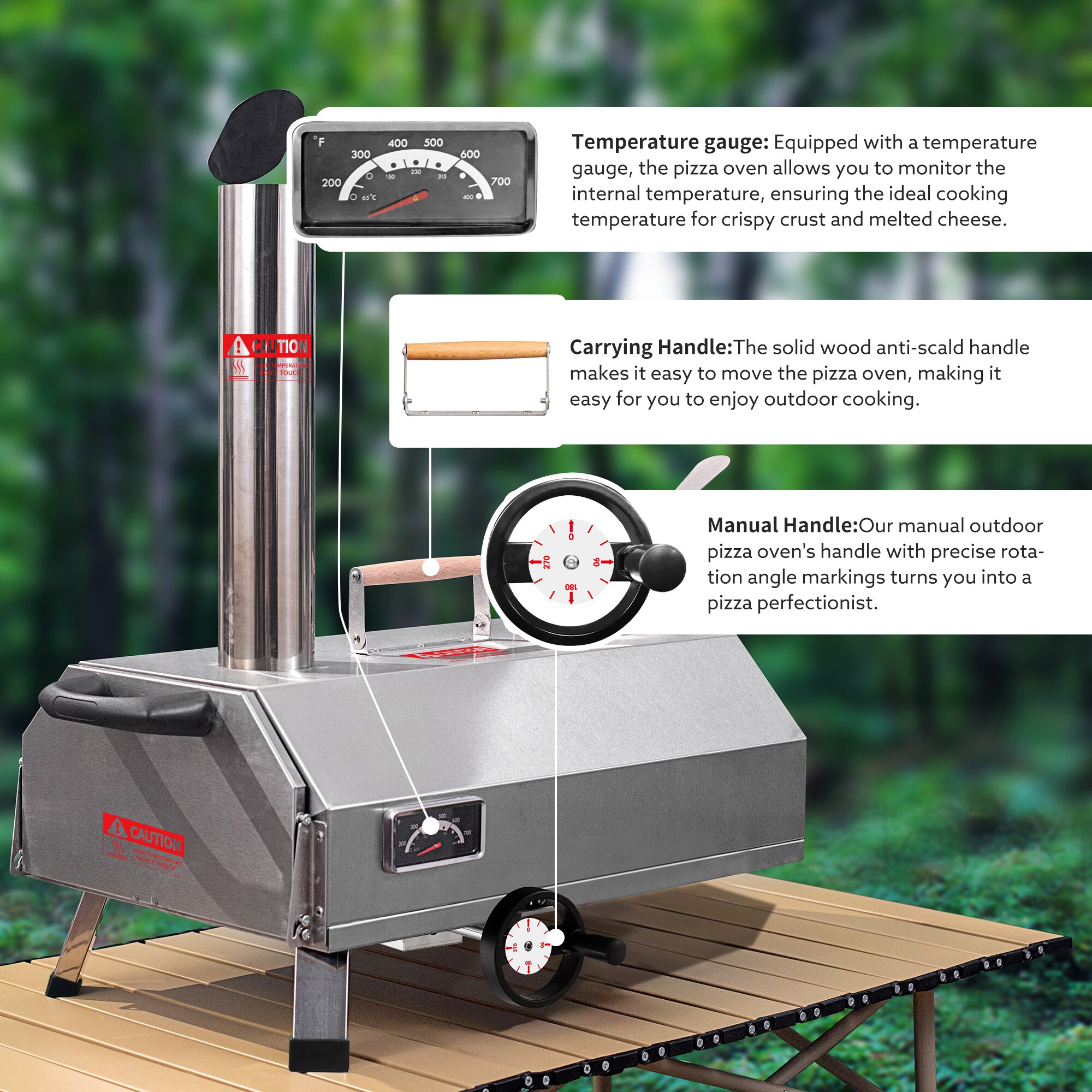 Clihome CL-EB34327 Outdoor-Pizza-Ovens - View #10