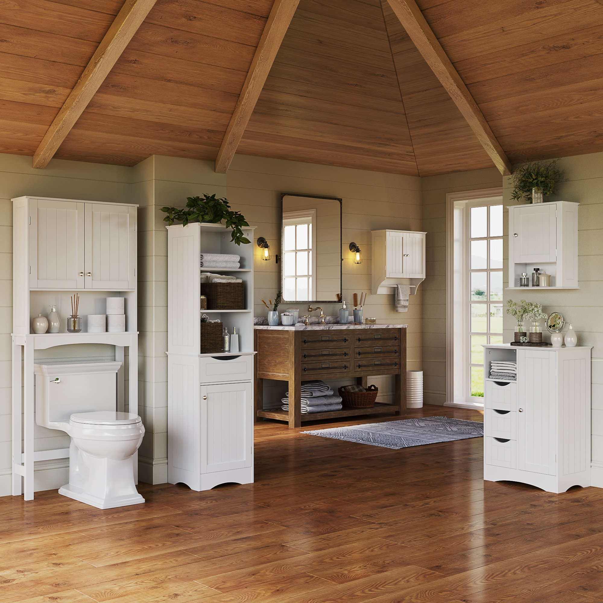 RiverRidge 06-086 Linen-Cabinets - View #3