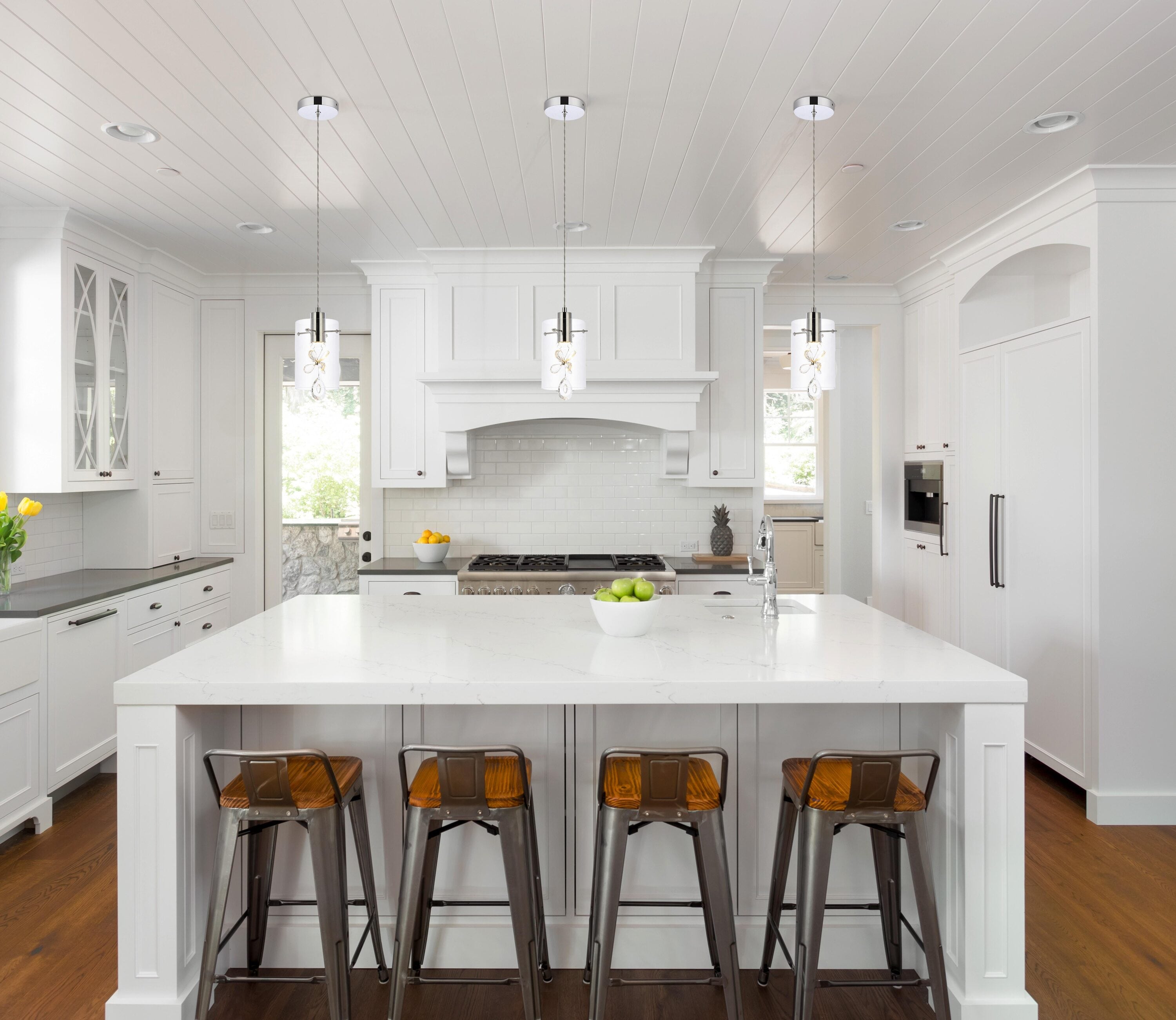 Elegant Decor HF15606D18C Pendant-Lights - View #2