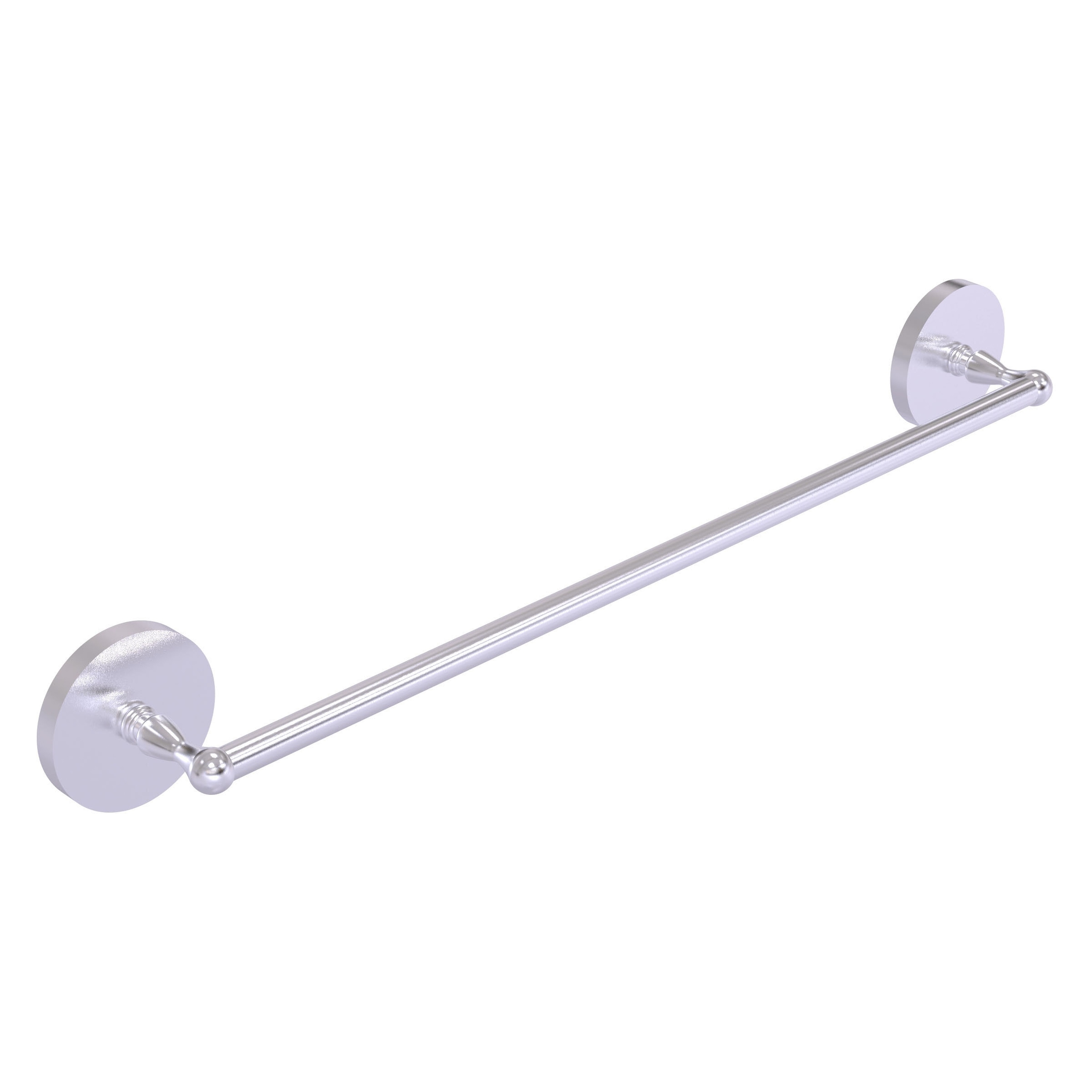 Allied Brass 1031/30-SCH Skyline 30-in Satin Chrome Wall mount Single Towel Bar