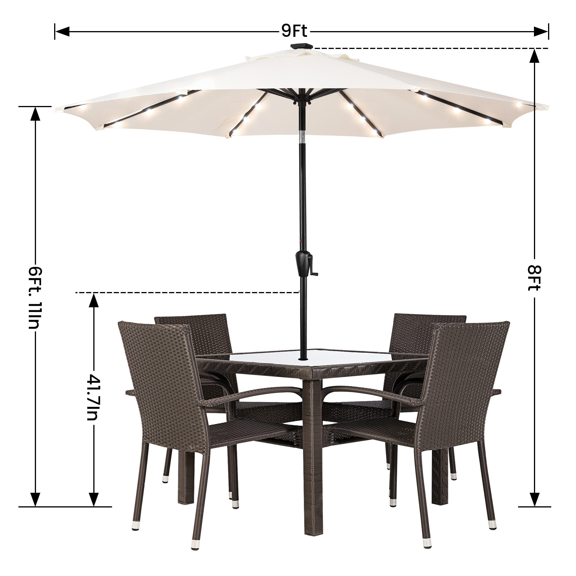 Sun-Ray 801001CB Umbrellas-2 - View #3