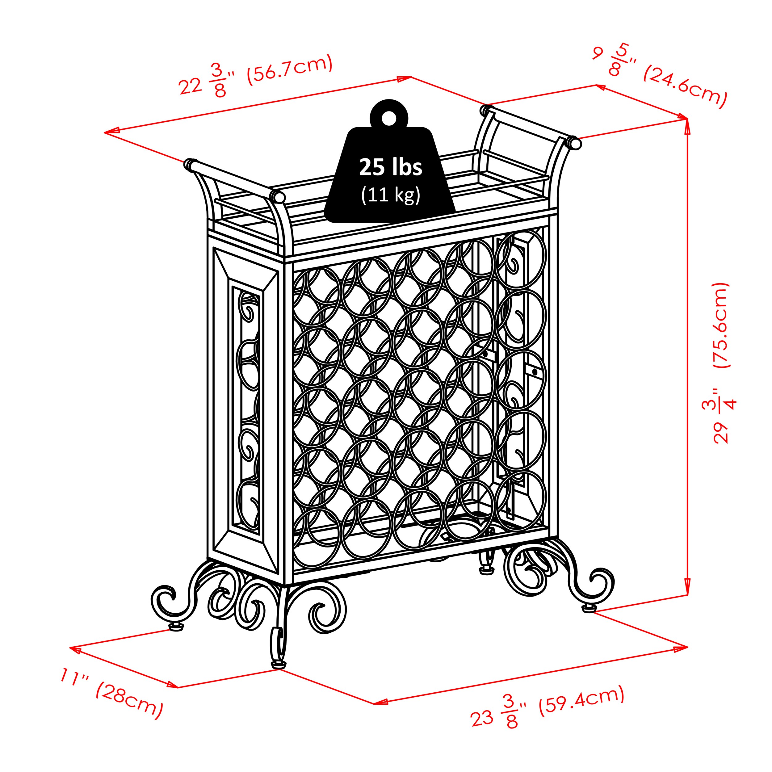 Winsome Wood 87523 Wine-Racks - View #5