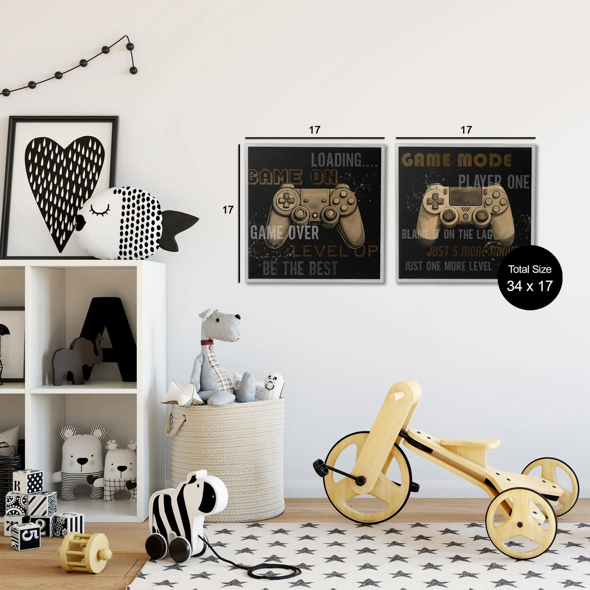 Stupell Industries B2-804-GFF-2PC-17X17 Wall-Art - View #2