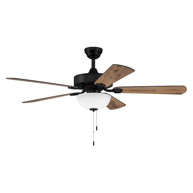 Harbor Breeze Thoroughbred Ii 52 In Matte Black Led Indoor Downrod Or Flush Mount Ceiling Fan With Light 5 Blade The Fans Department At Com Harbor Breeze Thoroughbred Ii 52 In, Rockport Ceiling Fan