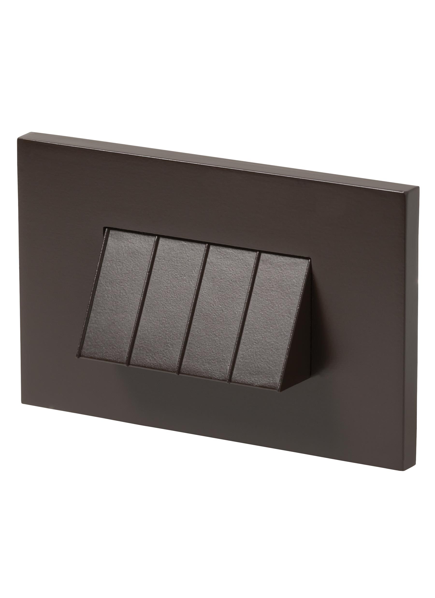 Generation Lighting 93403S-171 Antique Bronze Integrated LED Tarpa Step Light