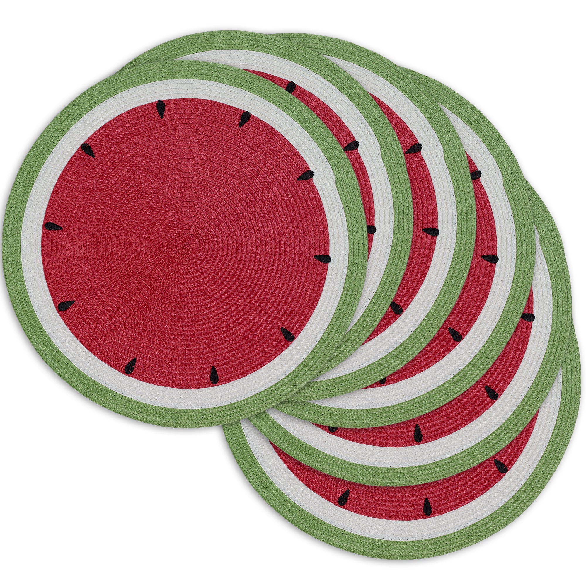 DII  Summer Day Watermelon Placemats Set/6