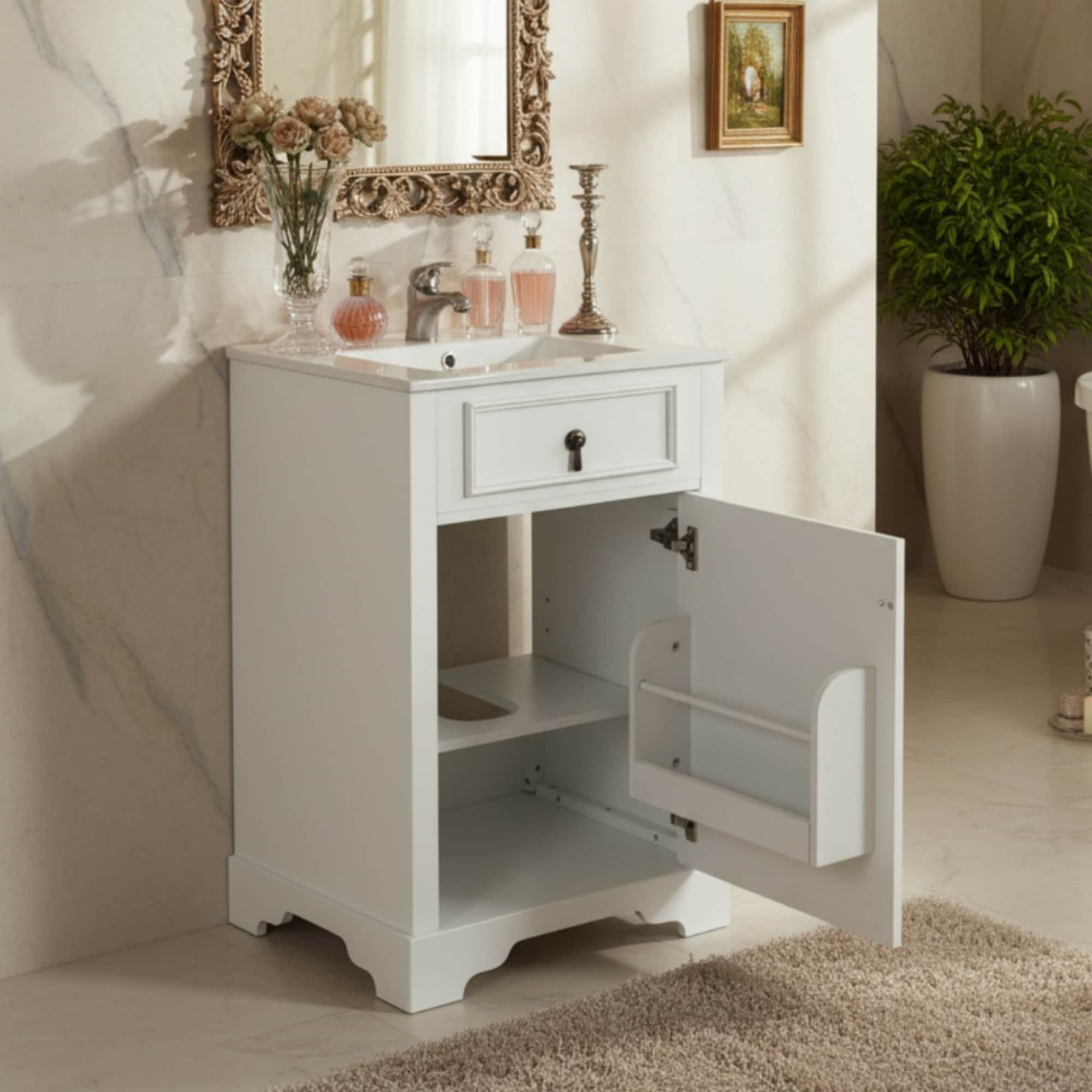 Homy Casa BVSX-W20-WHS Bath-Vanity-Combo - View #3
