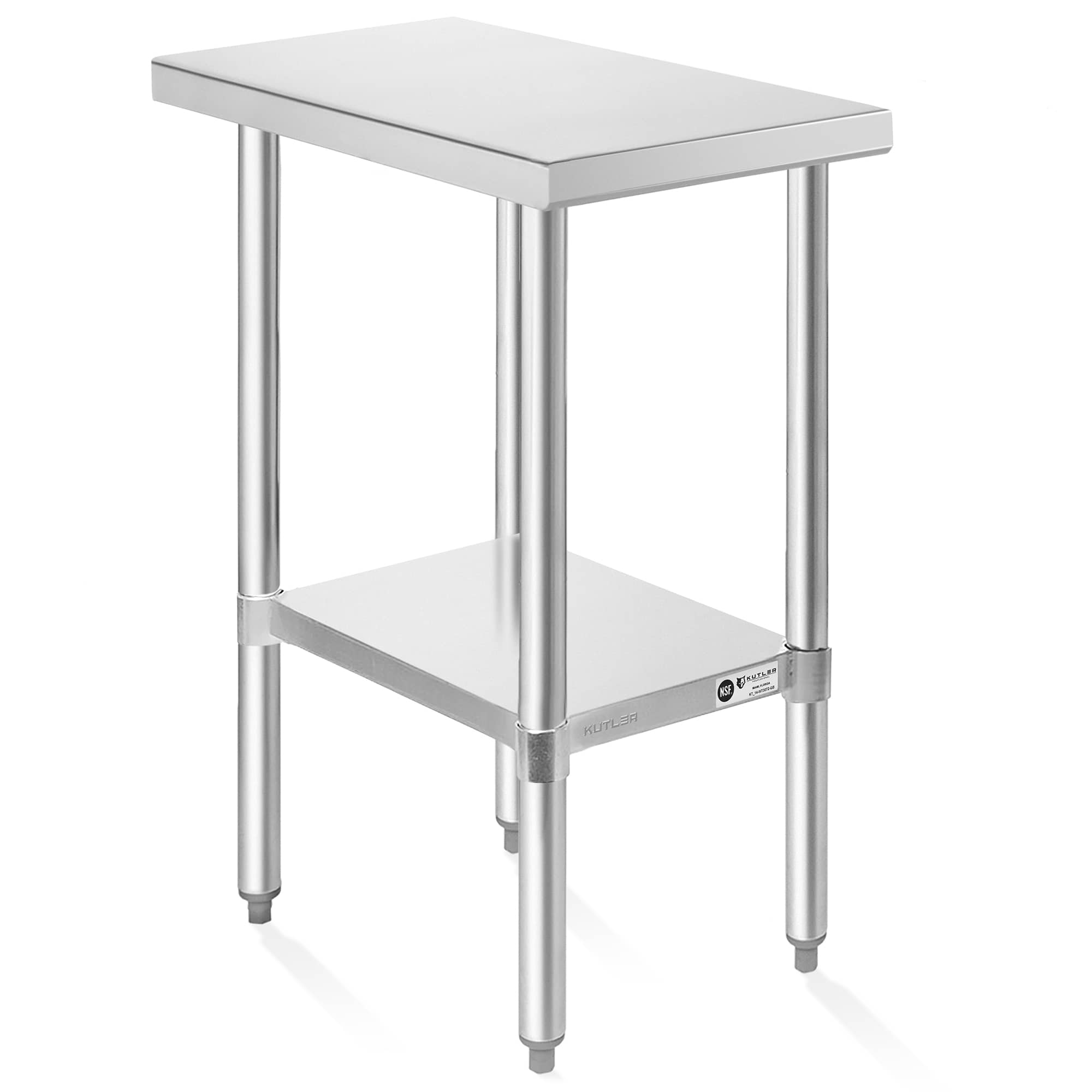 KUTLER PREP-KT-09. 30 x 12 NSF Commercial Stainless Steel Table for Kitchen Prep and Work