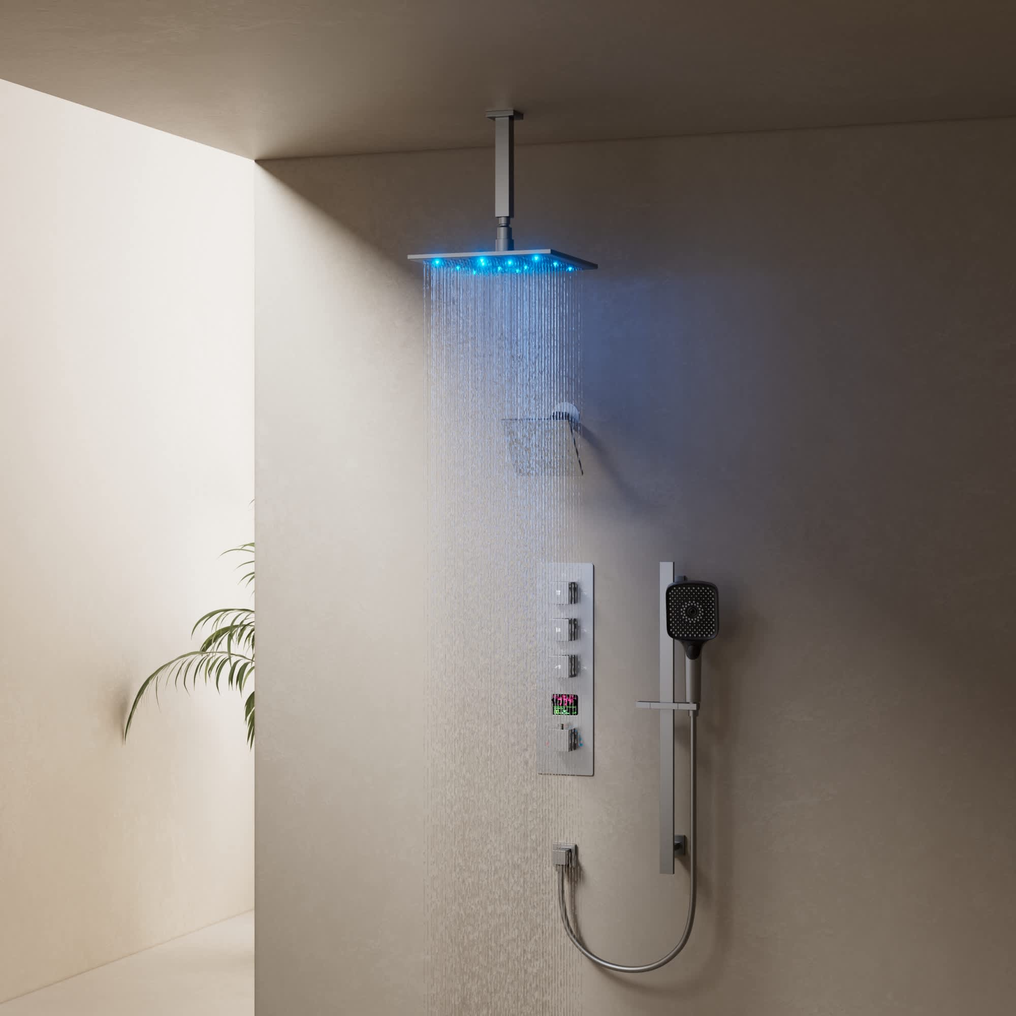 EVERSTEIN SFS-1071-NK12 Showerhead-Bar-Panels - View #14