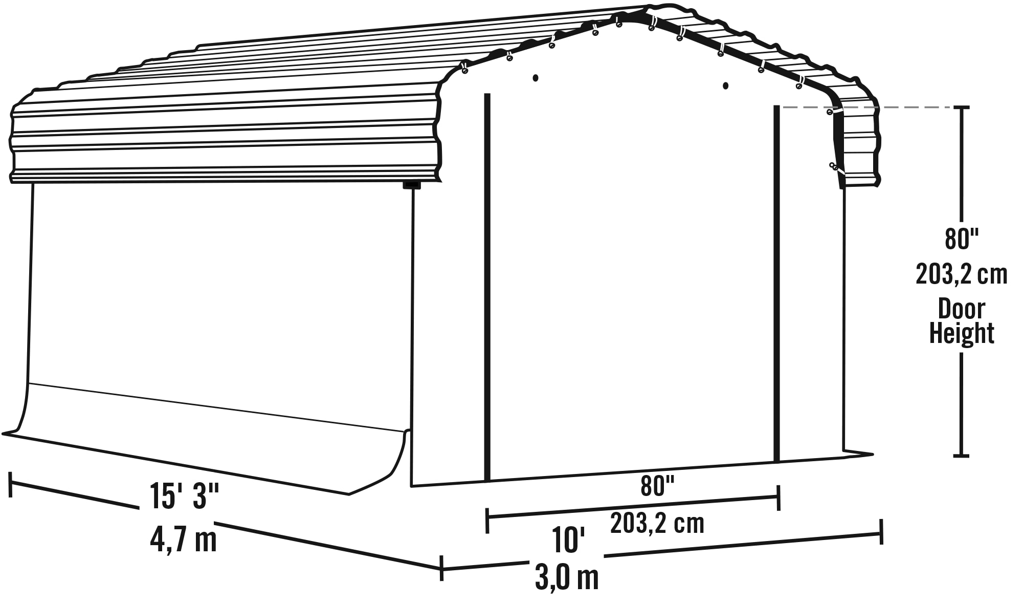 Arrow 10182 Canopy-Parts-Acc - View #13