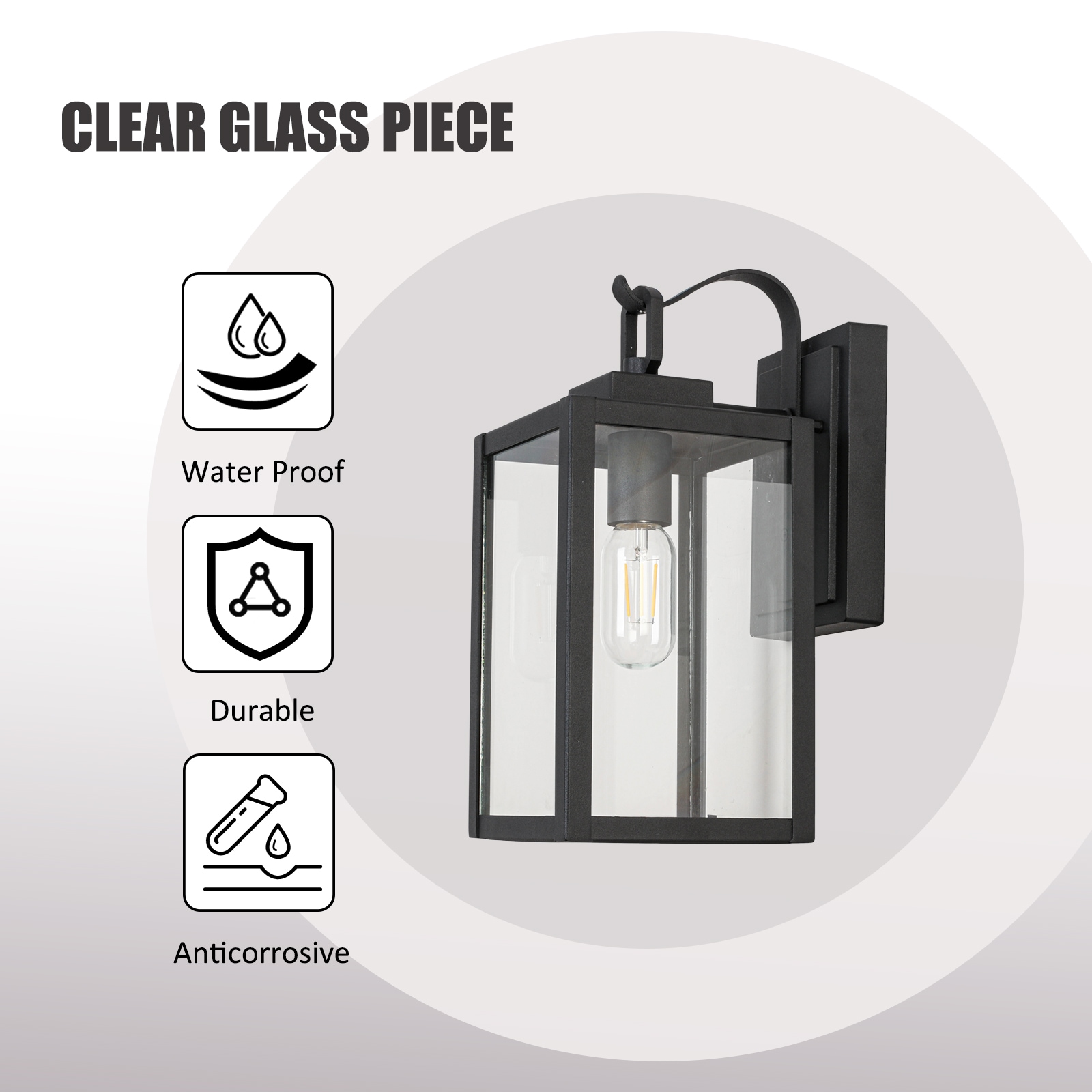 Flynama CTSD-CA1922-W Outdoor-Wall-Lighting - View #4
