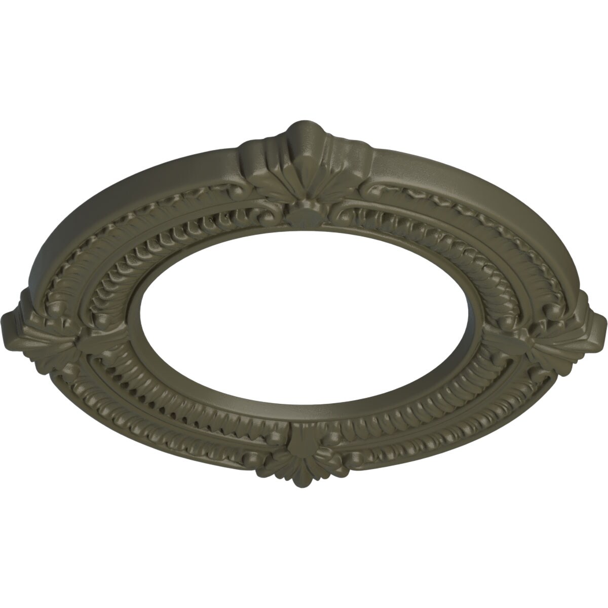 Ekena Millwork CM11BNWHF Ceiling-Medallions - View #2