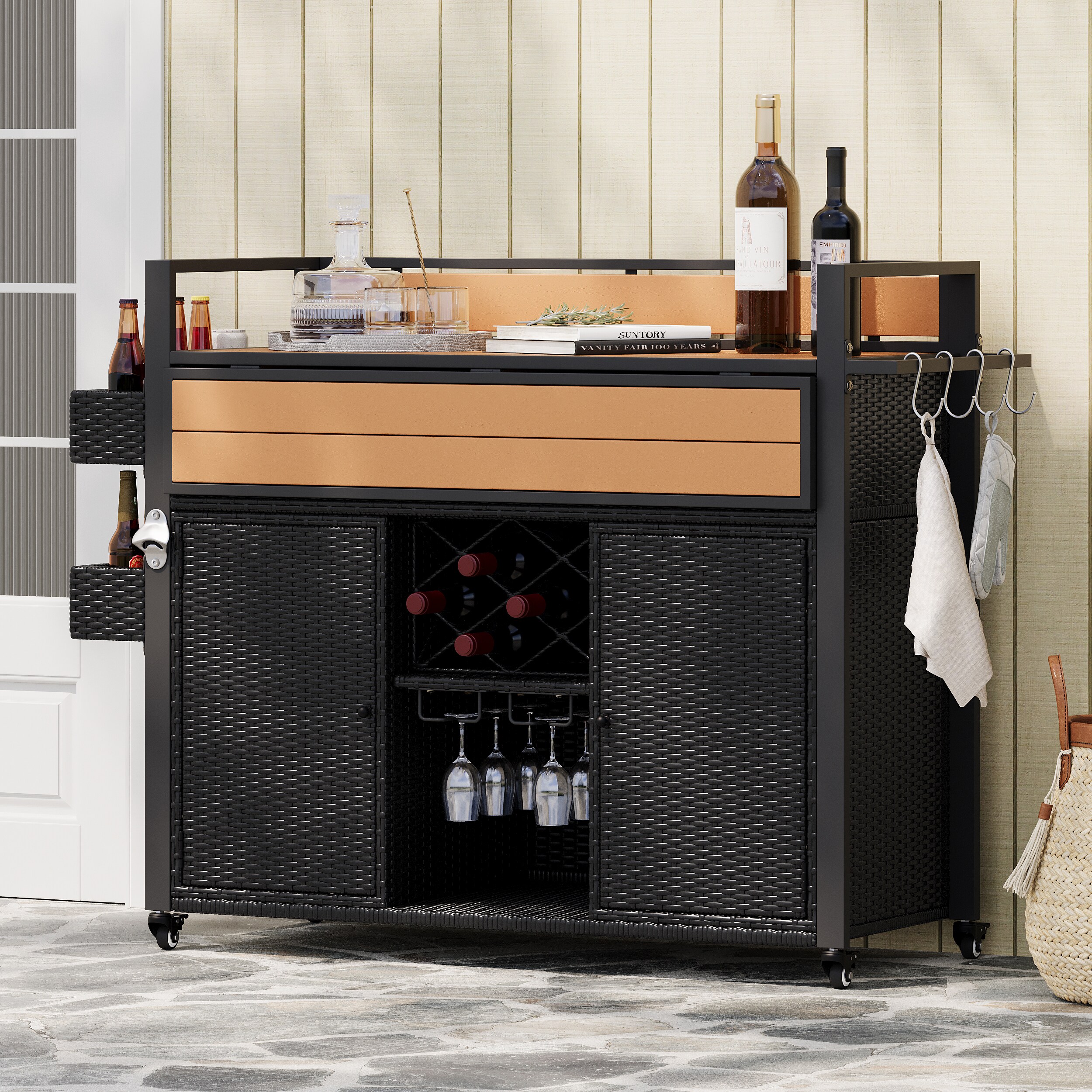 Qualler QDU33747B Outdoor-Carts - View #4