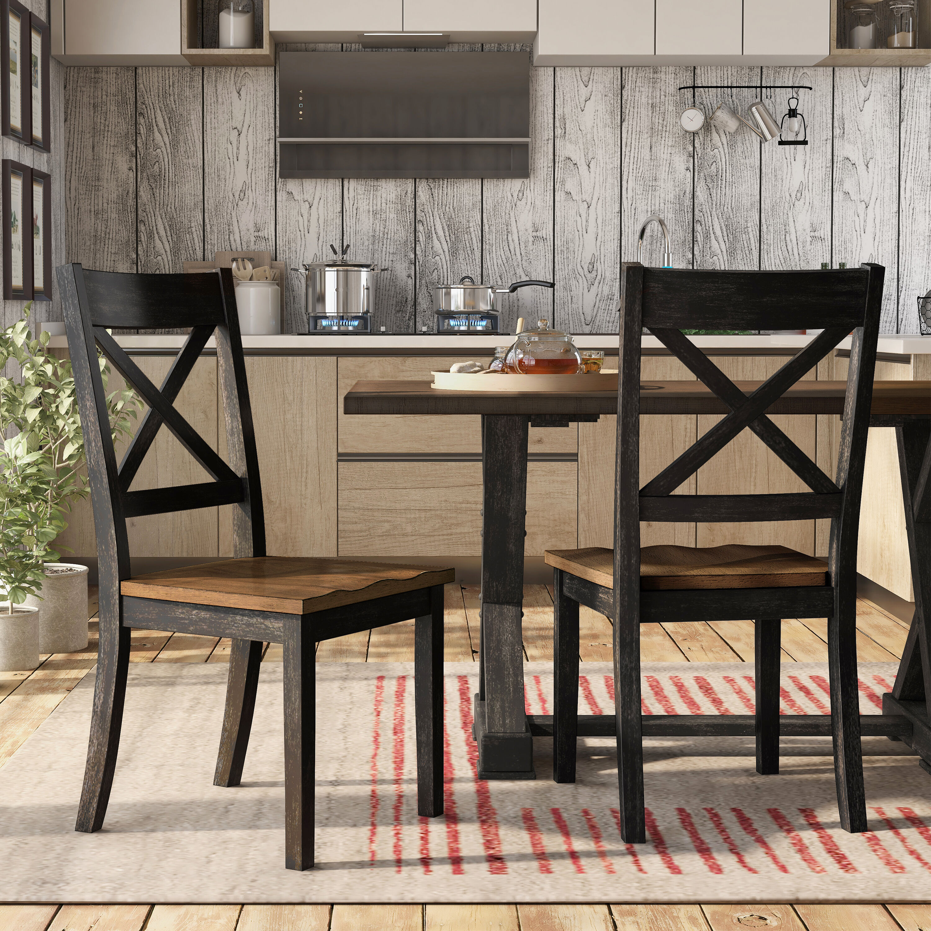 Furniture of America IDF-3167A-SC Dining-Chairs - View #3