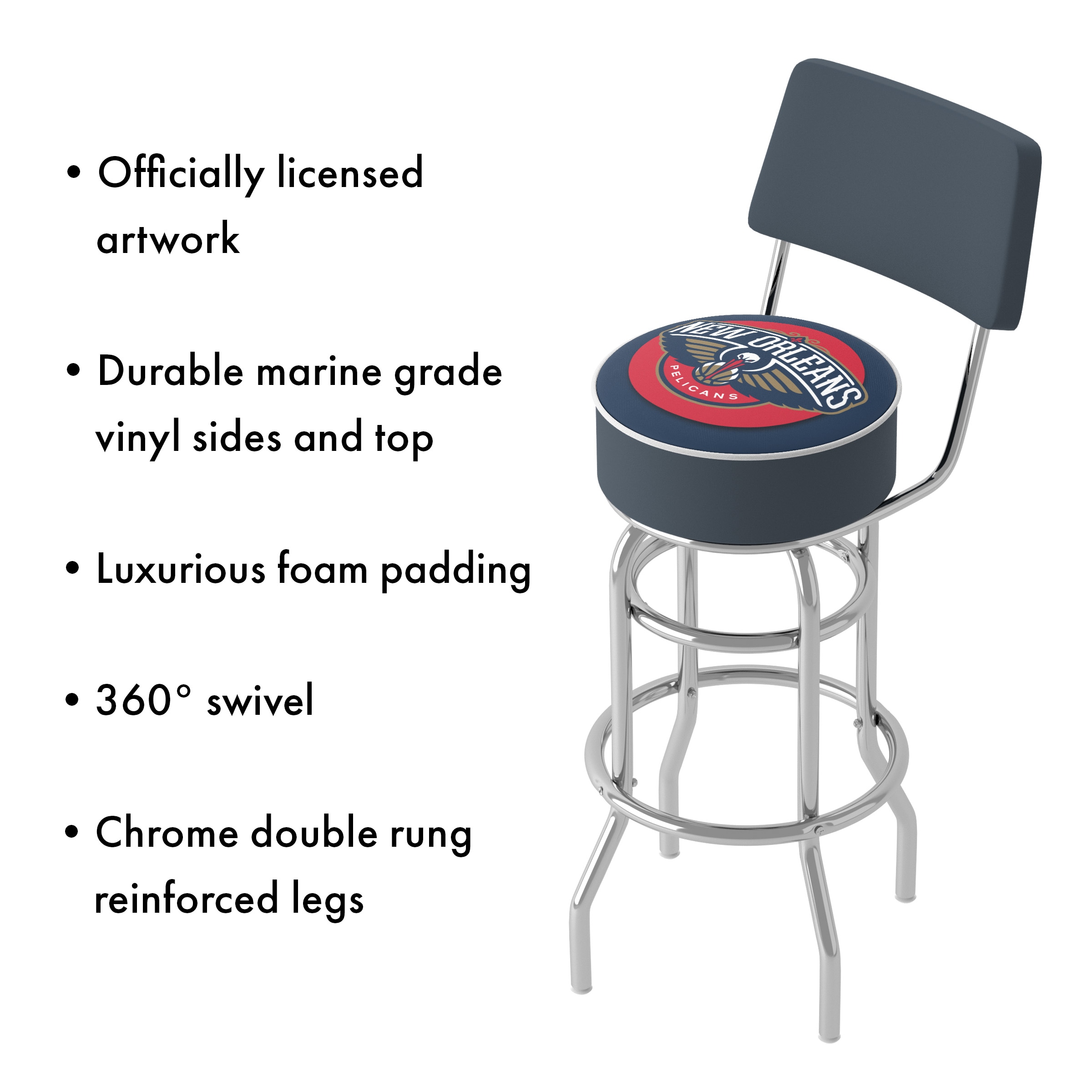 Trademark Gameroom NBA1100-NOP-TWN stools - View #3