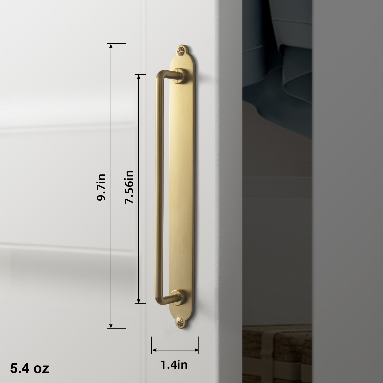 Miaokesen 1827LSJ-G013-192-2 Cabinet-Pulls - View #2