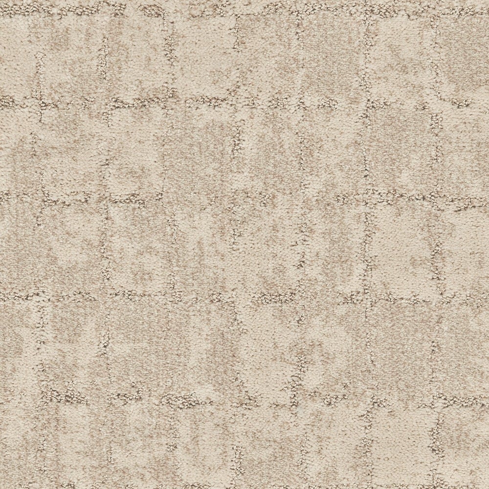 STAINMASTER STP64-L009-0808 (Sample) Mellow Walk Haven Brown 38-oz sq yard Polyester Pattern Indoor Carpet