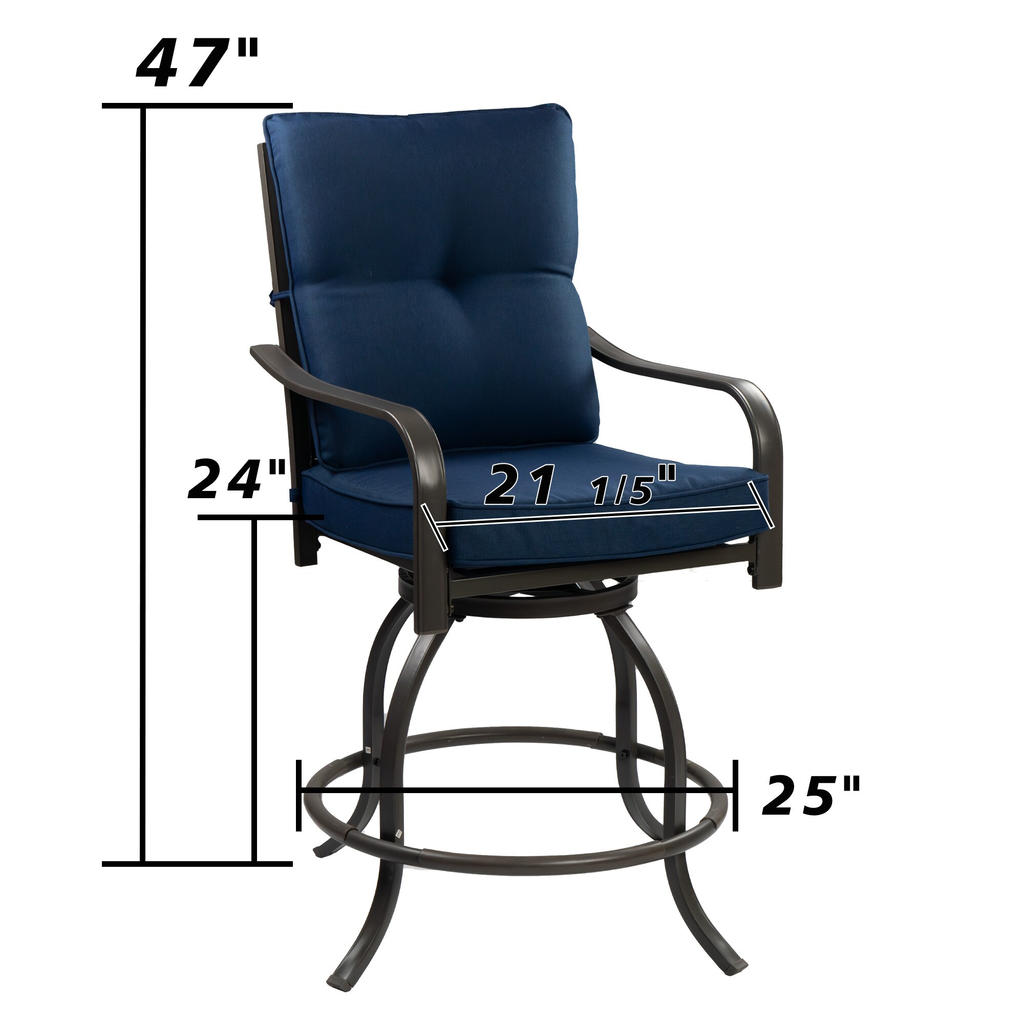 Kozyard KZC216NV Patio-Chairs - View #7