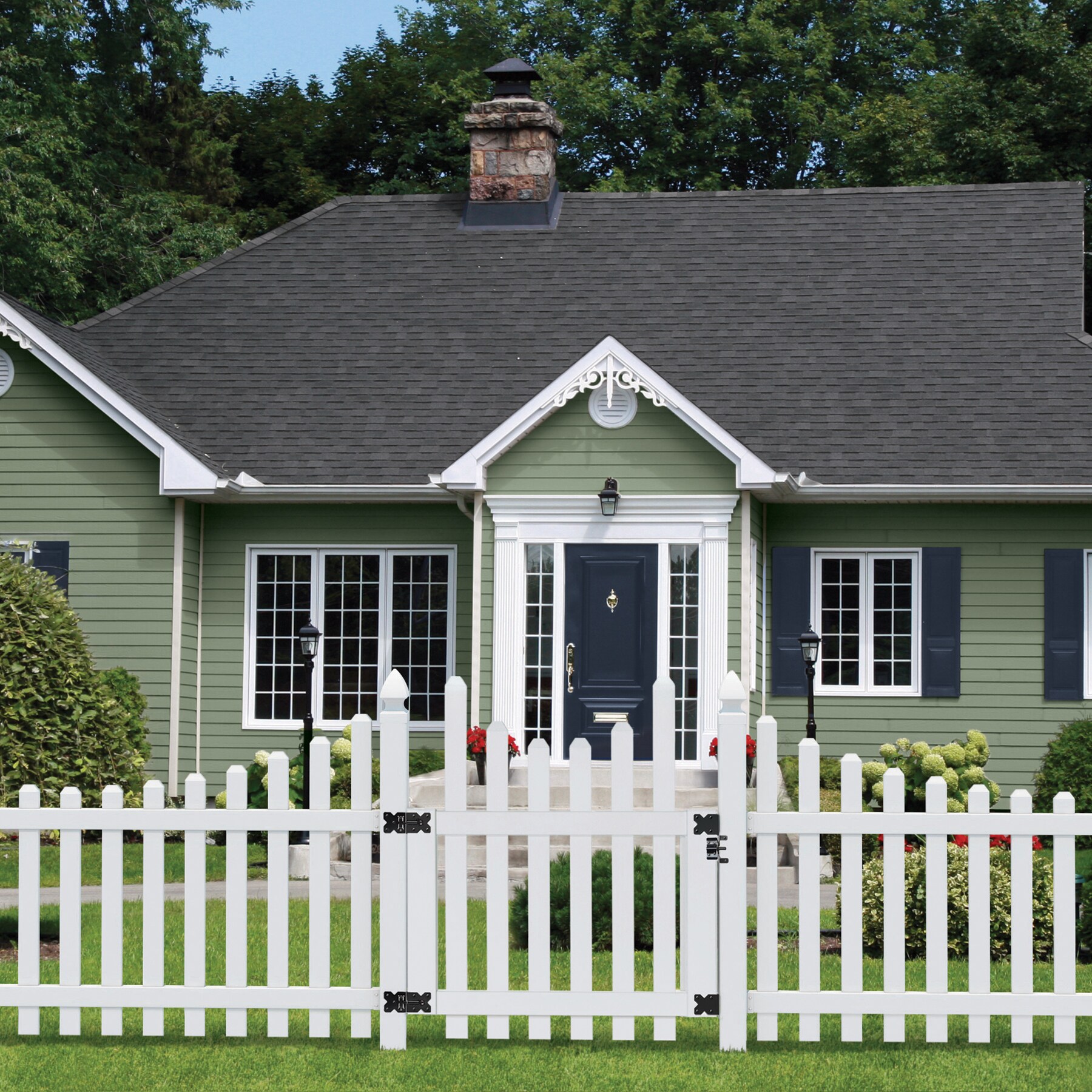 Outdoor Essentials 181986 Vinyl-Fence-Panels - View #2
