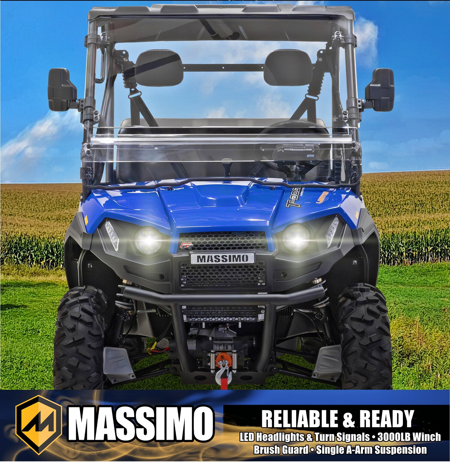 Massimo MM-TB410X-BL Motorized-Vehicles - View #2