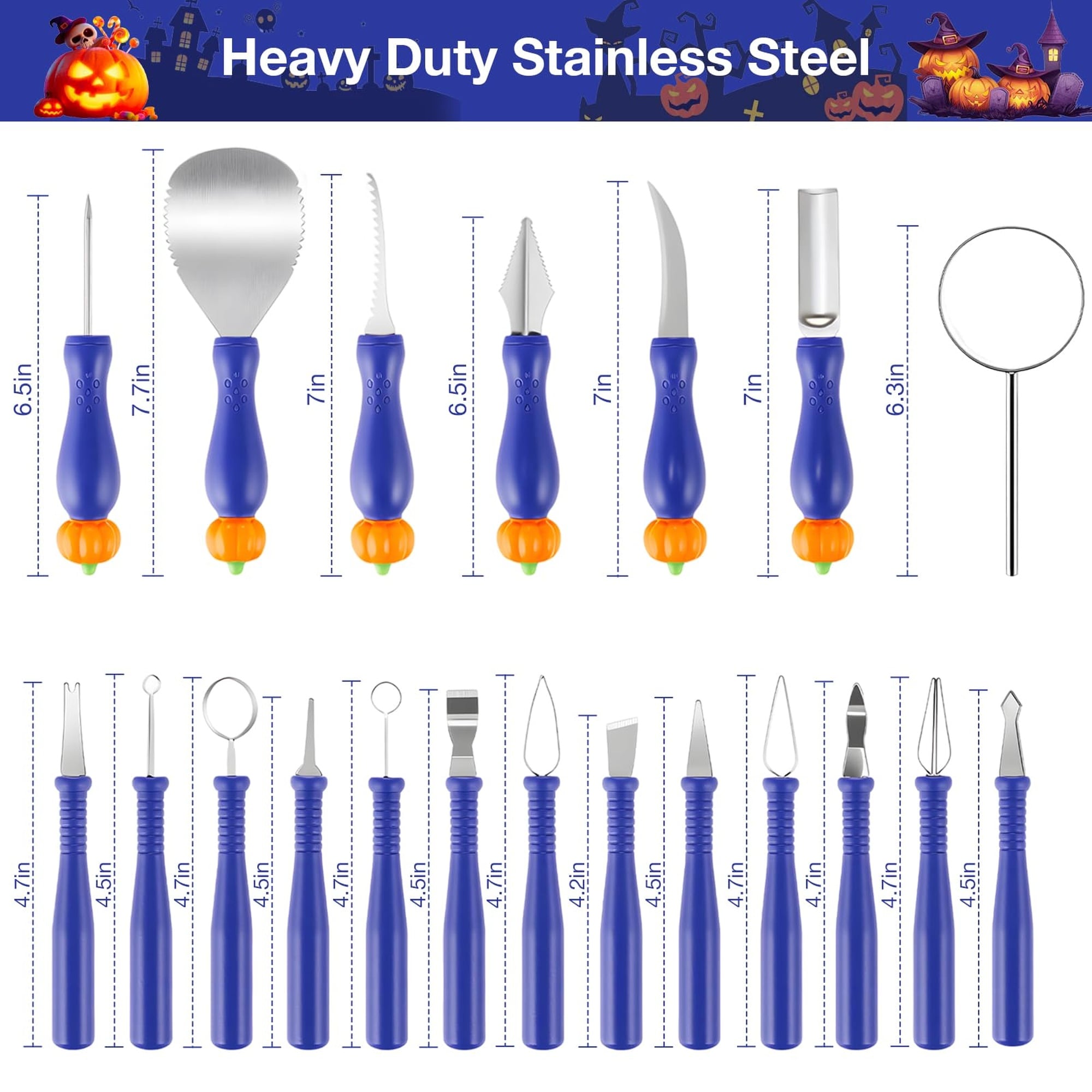 Numhew NHWILL14569 Pumpkin-Carving-Tools-Kits - View #5