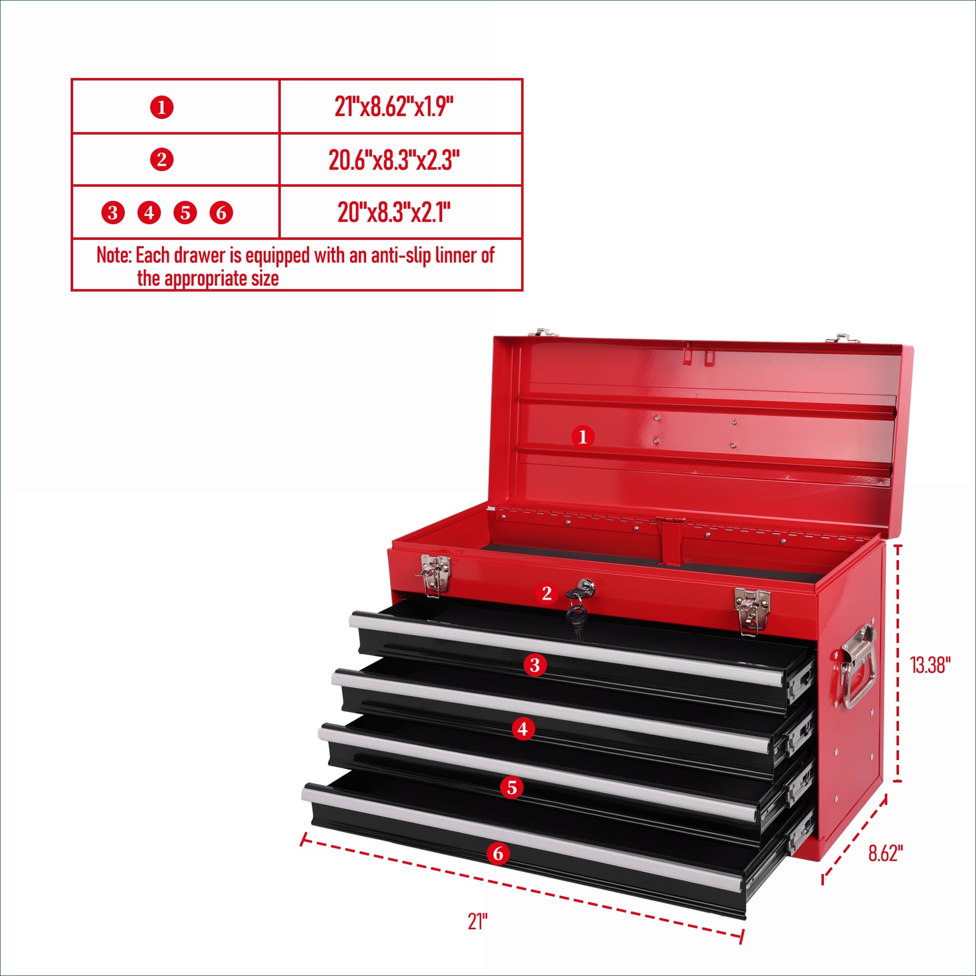 Watnature BZED9OC3OY85 Tool-Boxes - View #8