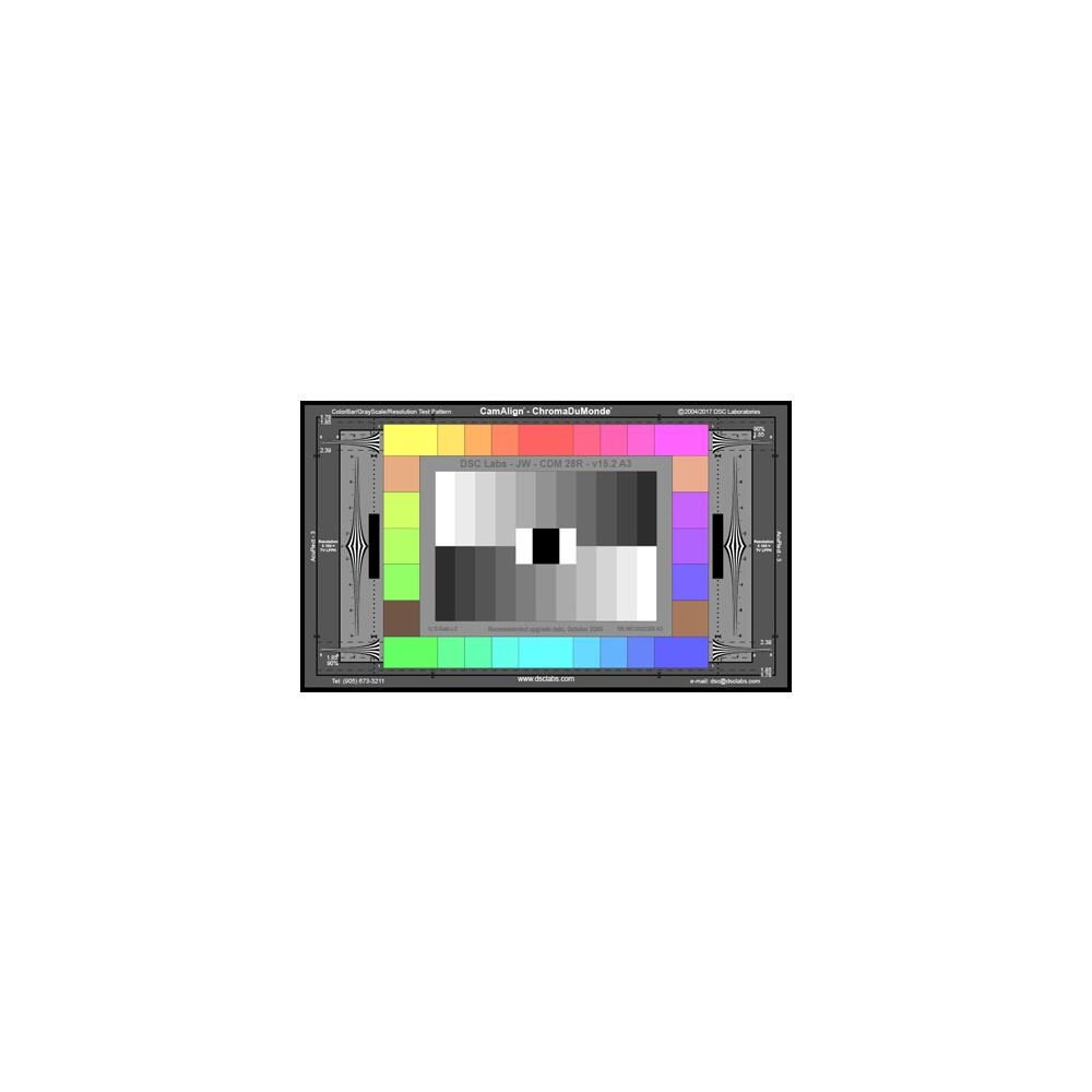  TCNCD338100 DSC Laboratories DSCL-SRW23CDM28R 24 x 14.7 Chroma Du Monde 24-Plus-4 Colors with Resolution- Senior