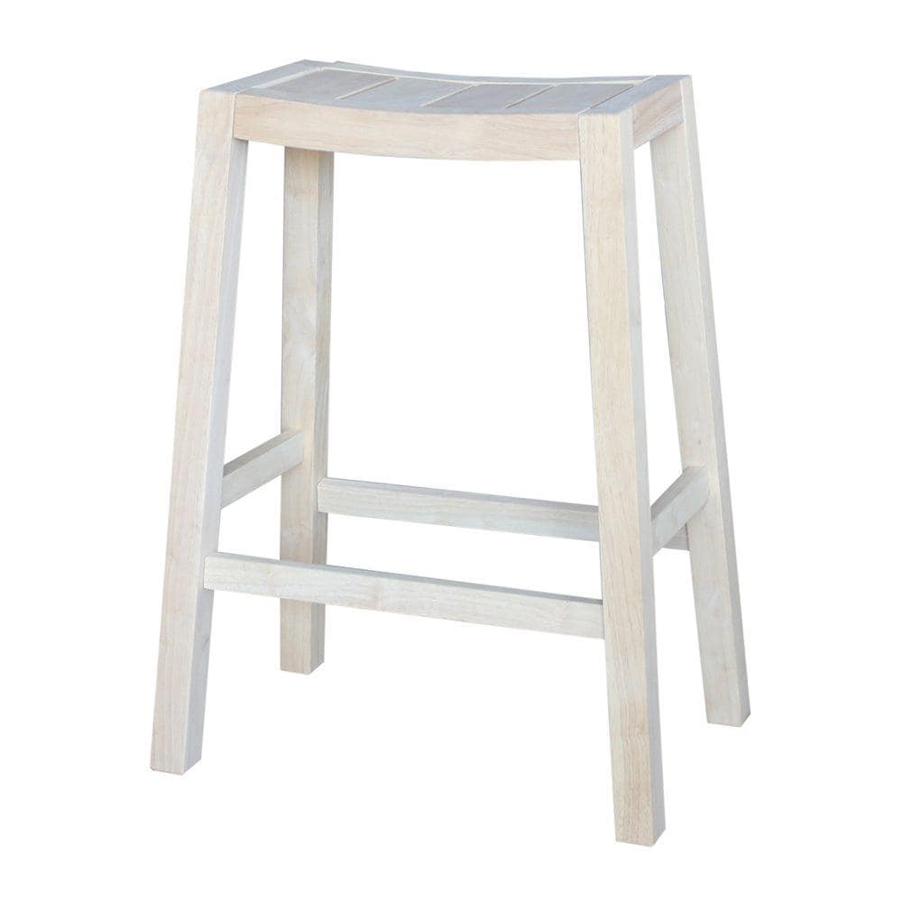 Unfinished bar deals stools lowe's