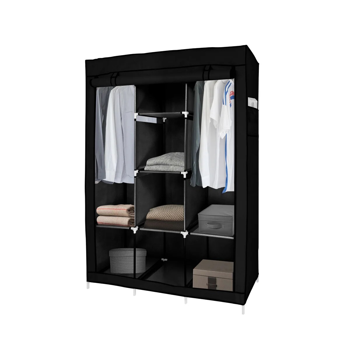 J&V TEXTILES 675-BK Garment-Racks - View #2