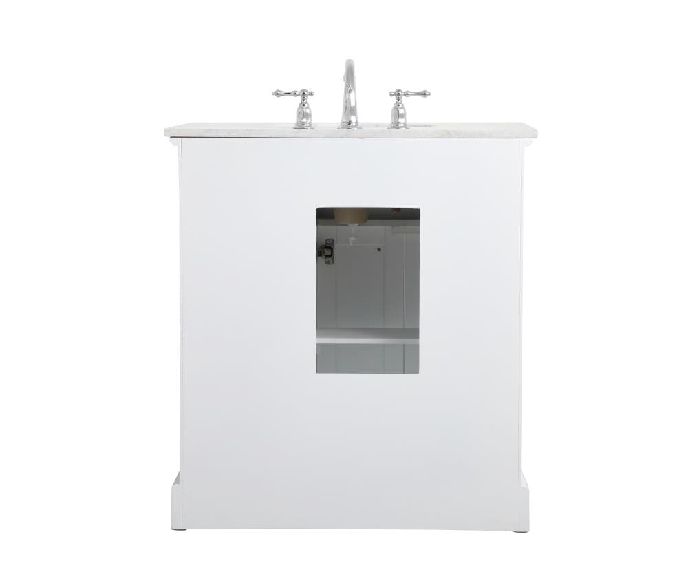 Elegant Decor FI45032WH Bath-Vanity-Combo - View #11