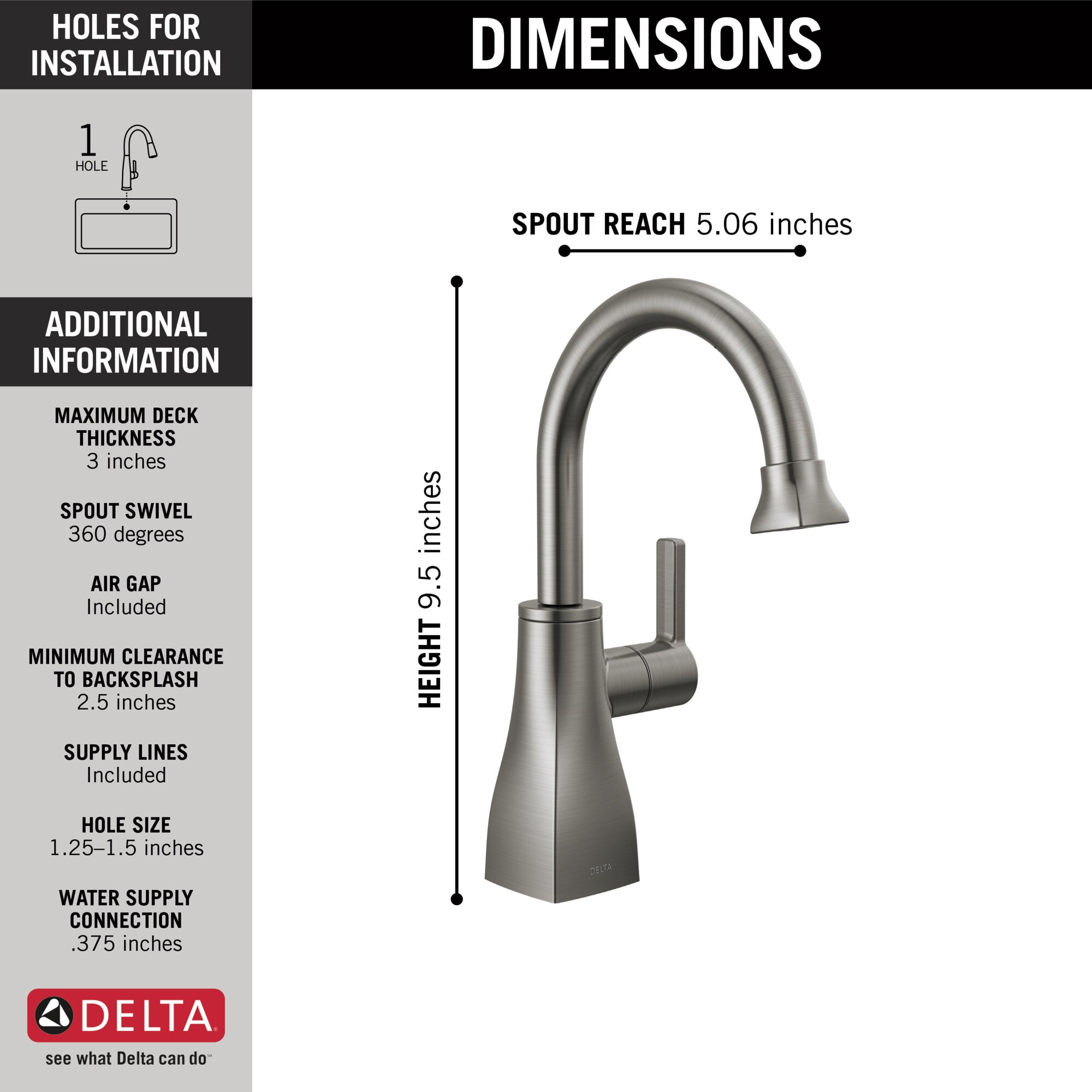 Delta 1940-KS-DST Hot-Water-Dispensers - View #3