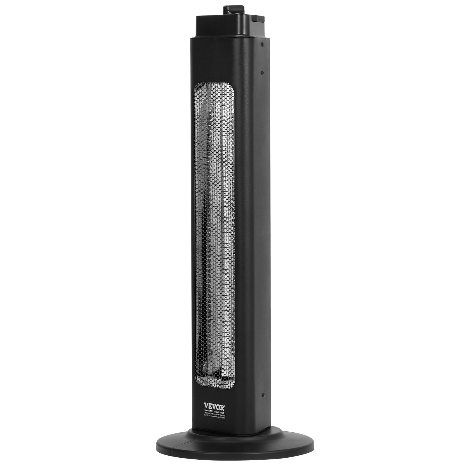Black 31.5" Electric Infrared Convection Heater