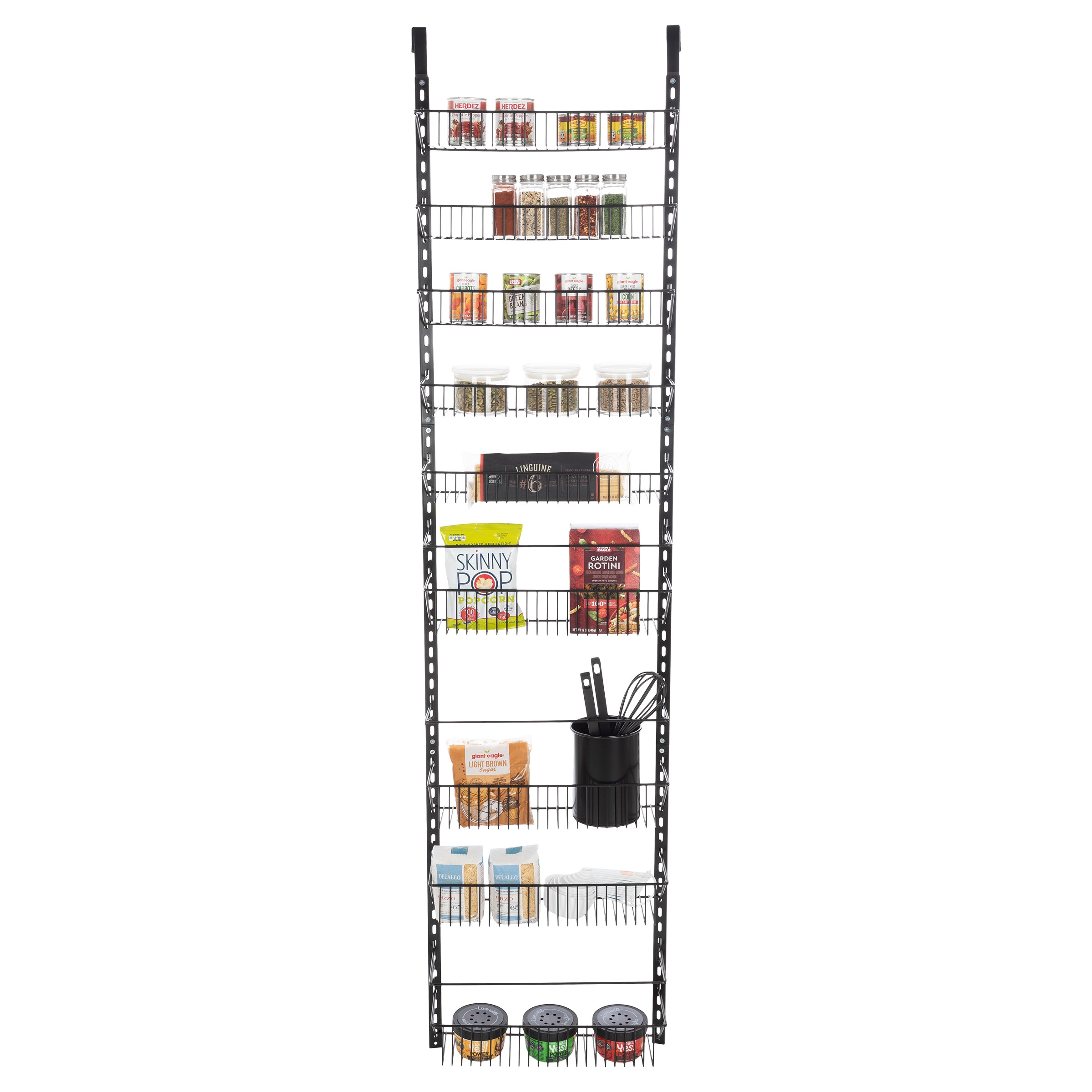 Home-Complete HC-2301-BLK Pull-Out-Cabinet-Baskets - View #5