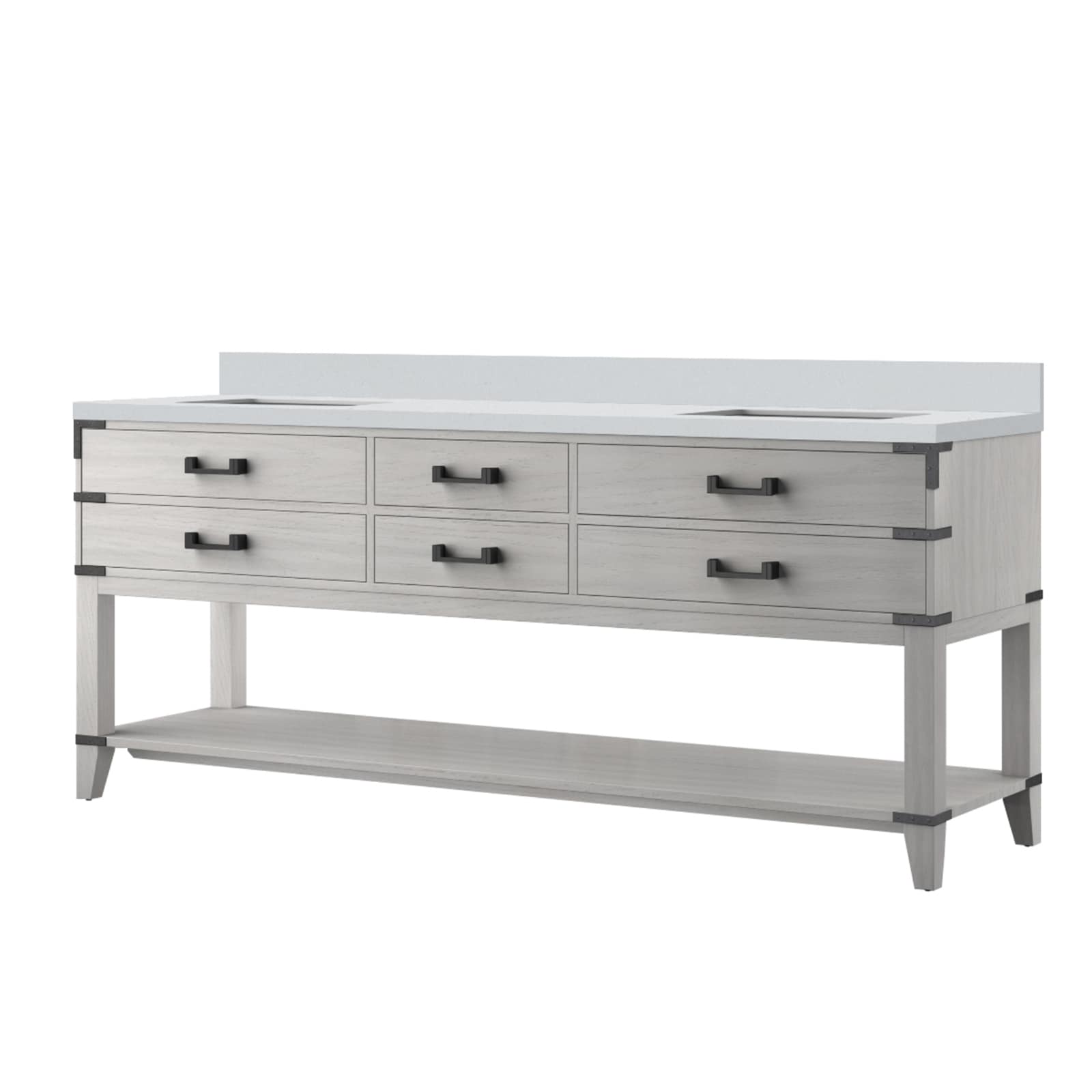 Lexora LVGR80DM200 Bath-Vanity-Combo - View #2