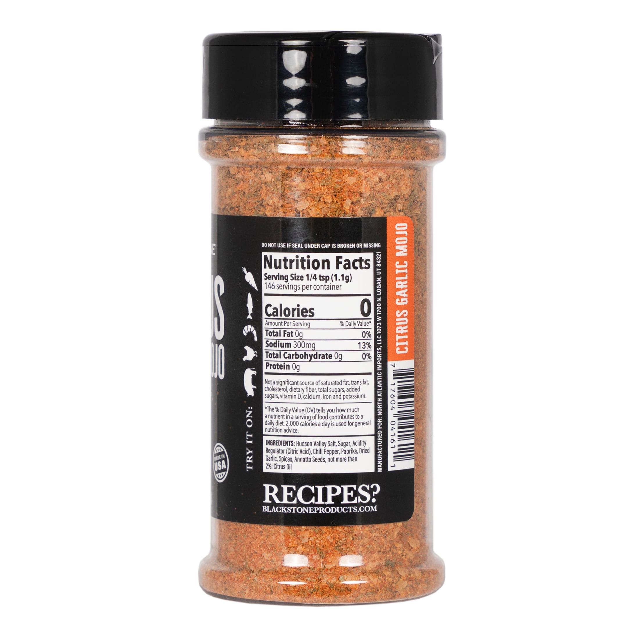 Blackstone 5.7-oz Citrus Garlic Mojo Rub/Seasoning in the Dry Seasoning ...