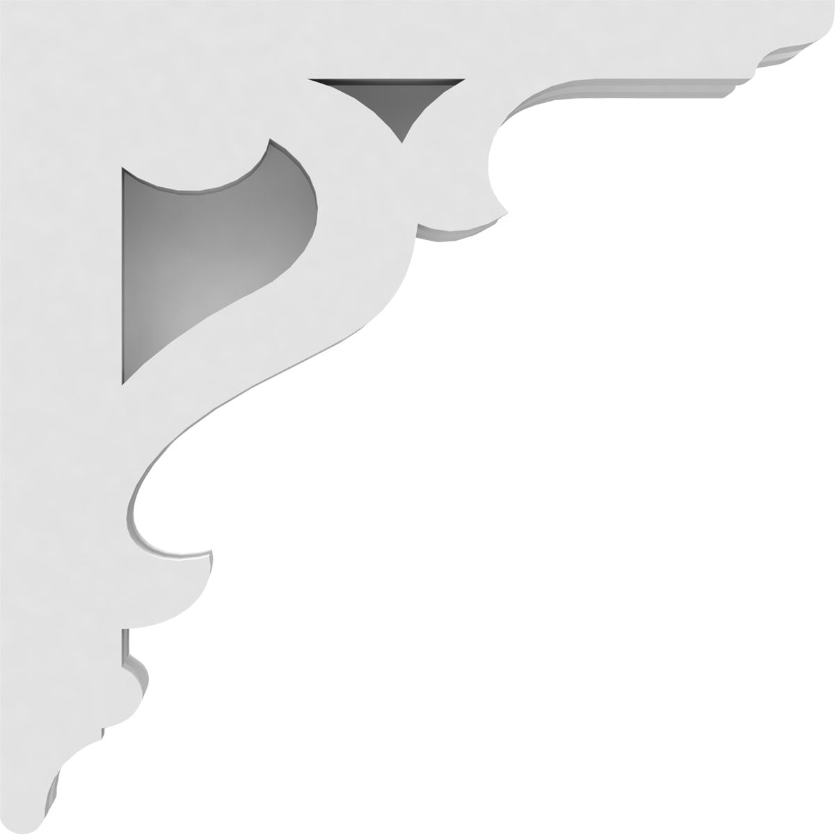 Ekena Millwork CORP01X06X06BR corbels - View #3
