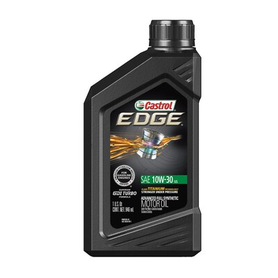 Appointment Baffle Alienate CASTROL EDGE 10W-30, 1 Qt in the Motor Oil & Additives department at  Lowes.com