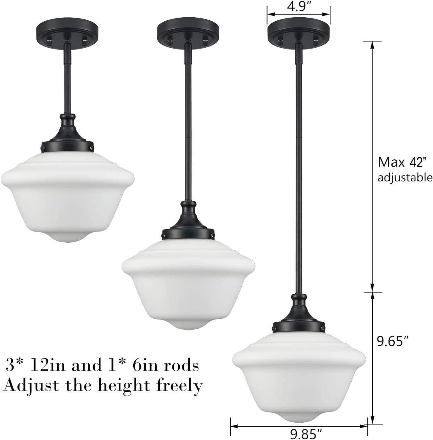 Claxy XT-B5329DU-BK-N Pendant-Lights - View #4