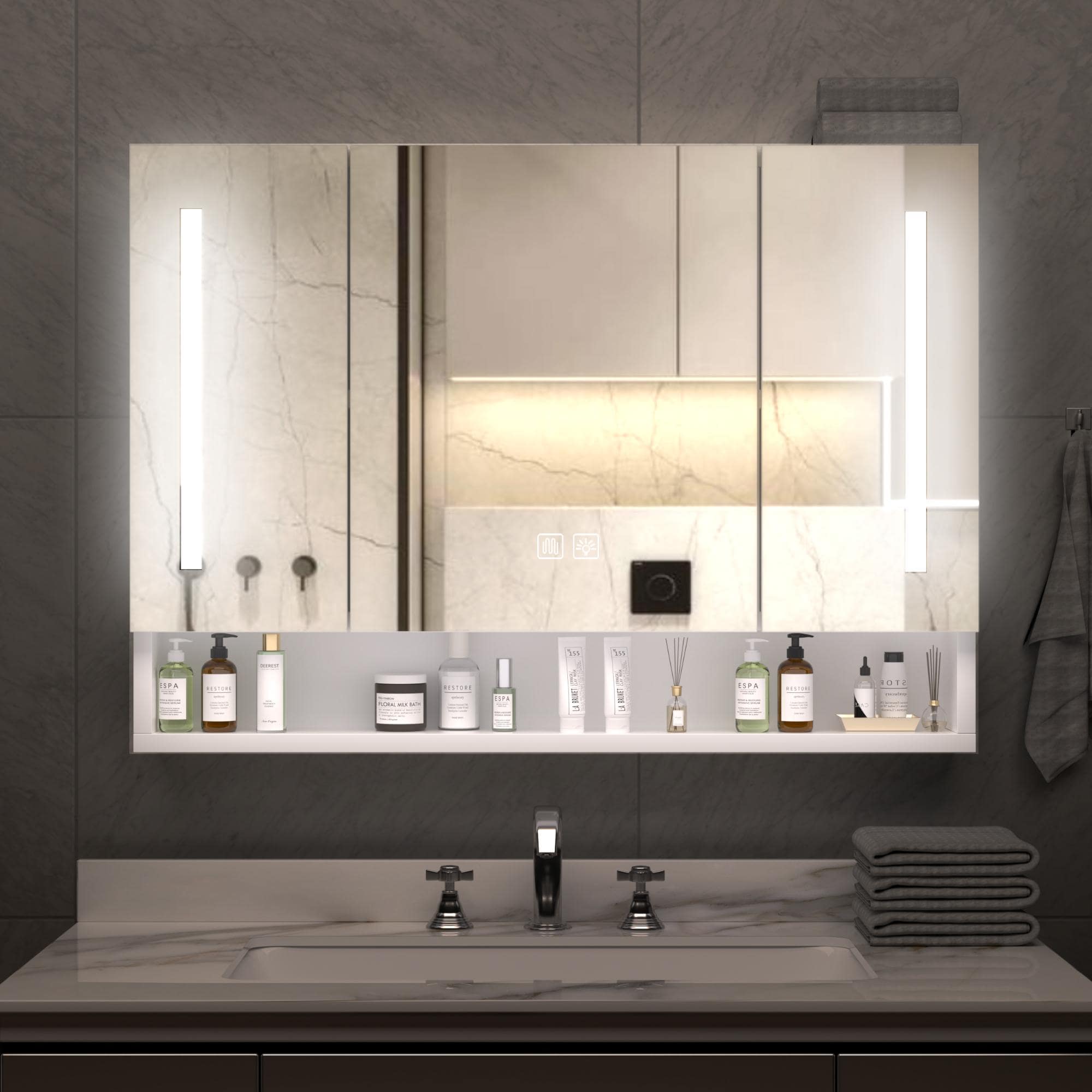 Bayfeve BF-195641-MIR Bathroom-Medicine-Cabinets - View #3