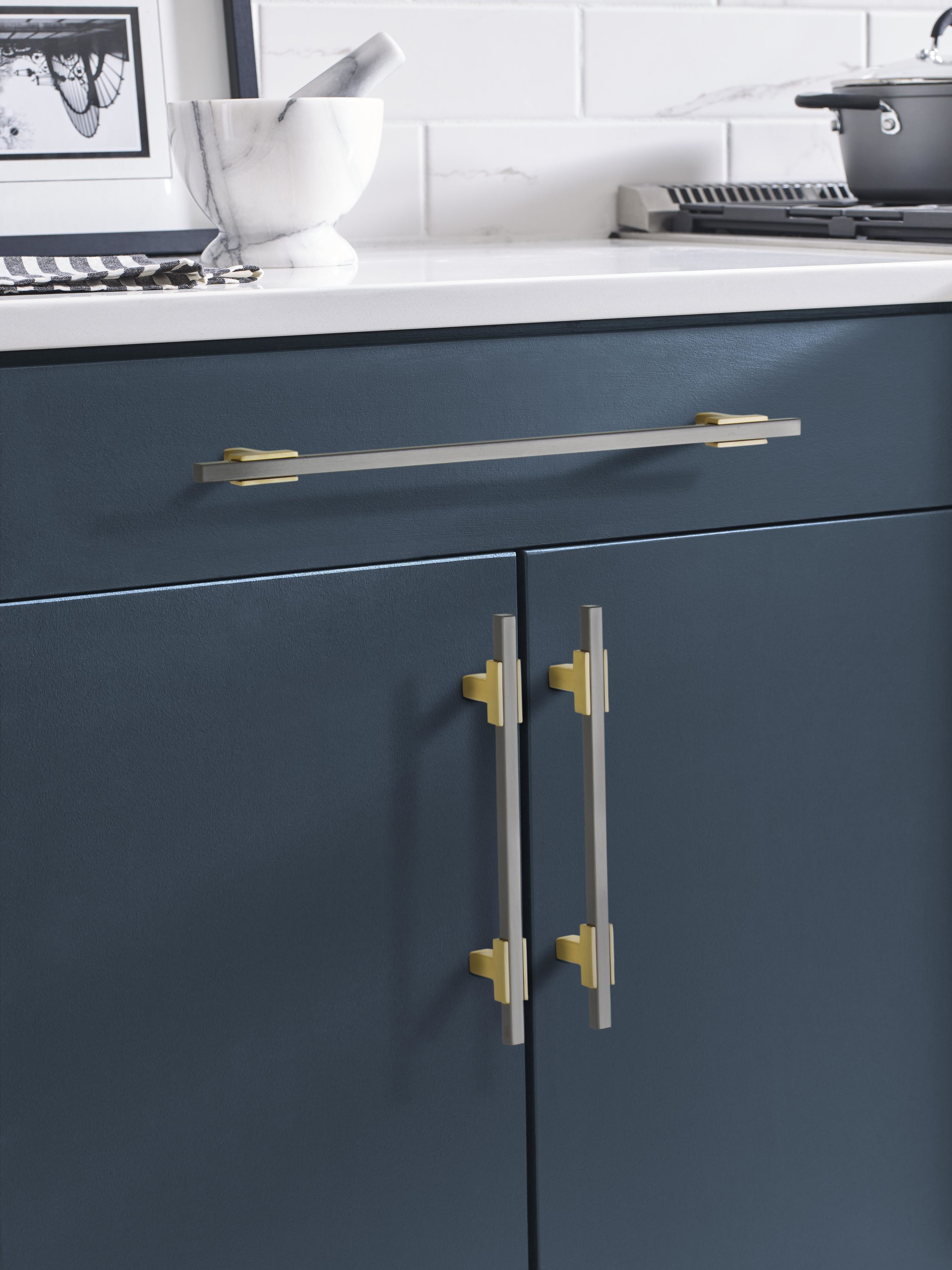 Amerock BP778256BGLBCR Cabinet-Pulls - View #2