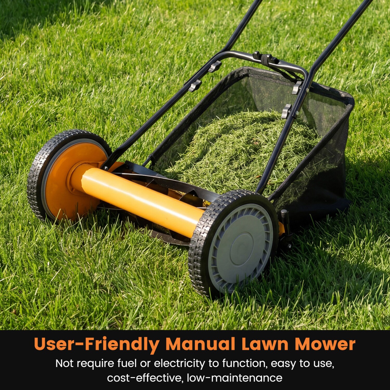 Slickblue D-CO-RO4134TG Push-Mower-Reel - View #3