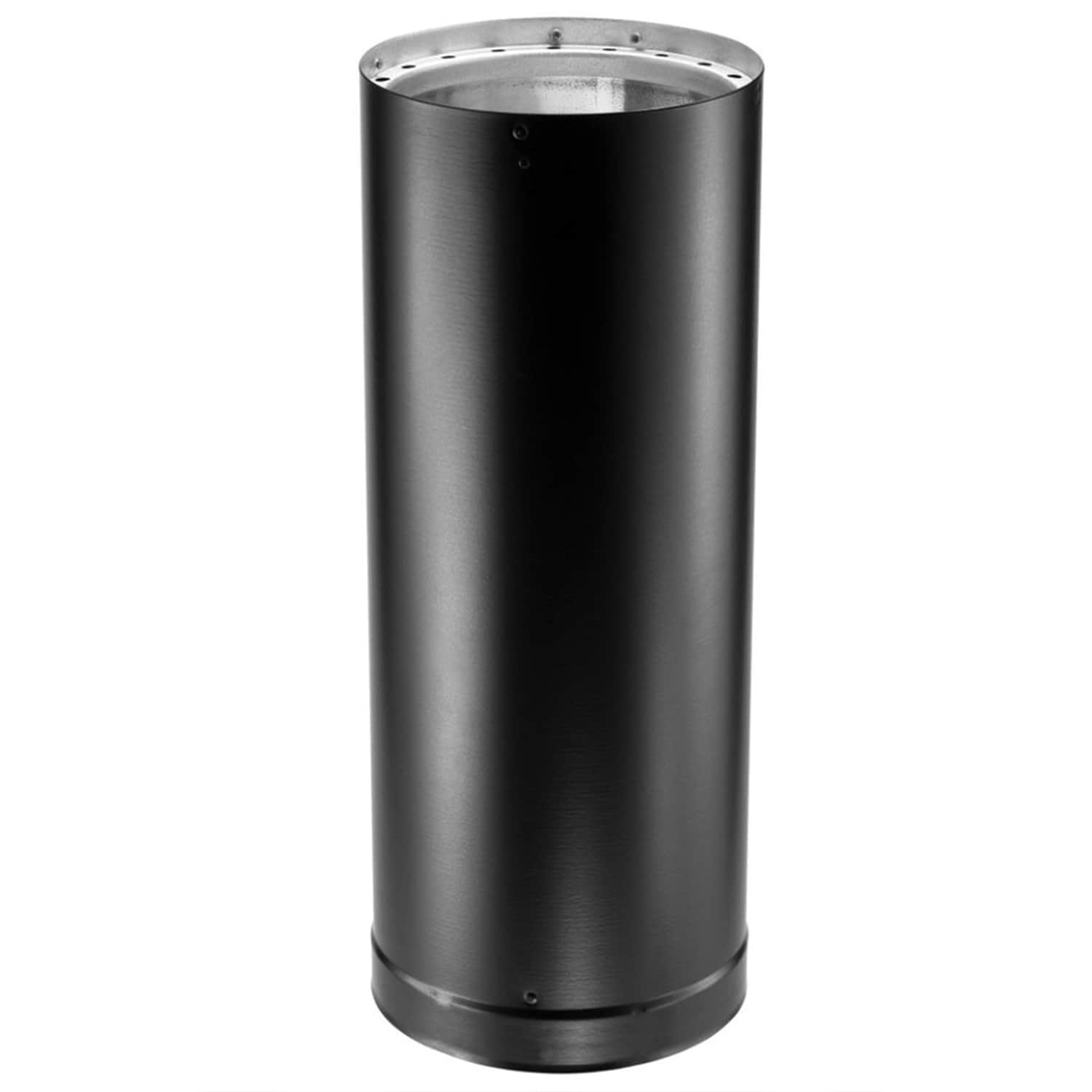 DuraVent 254829 48-in L x 6-in Dia Black Insulated Steel Stove Pipe